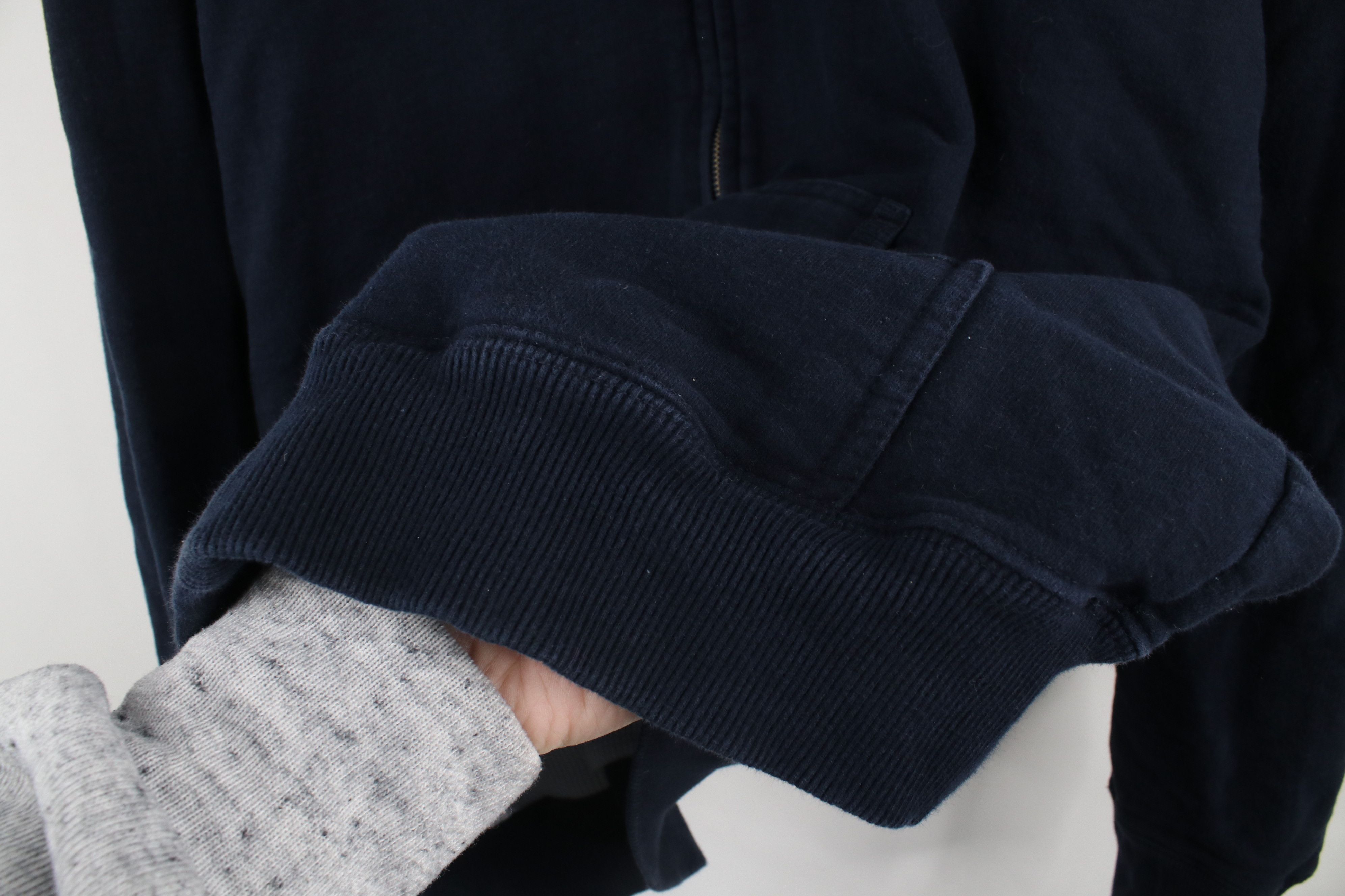 Vintage Vintage 90s Streetwear Heavyweight Lined Full Zip Hoodie Size US XL / EU 56 / 4 - 5 Thumbnail