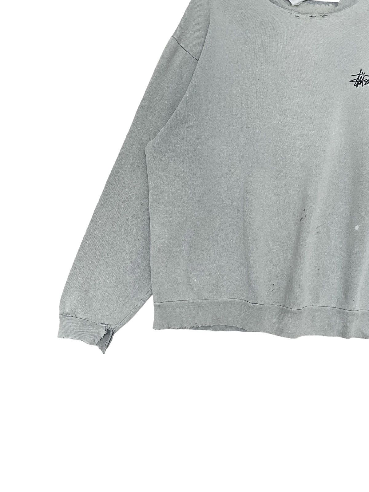 Stussy × Vintage Vintage Brand Stussy Made In Usa Sweatshirt 1980s Size US L / EU 52-54 / 3 - 3 Thumbnail