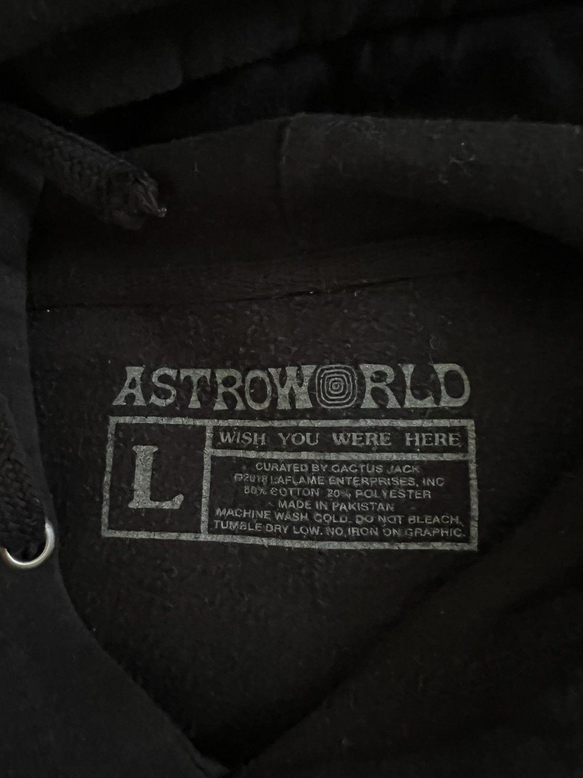 Travis Scott OG Astro World hoodie Size US L / EU 52-54 / 3 - 3 Thumbnail
