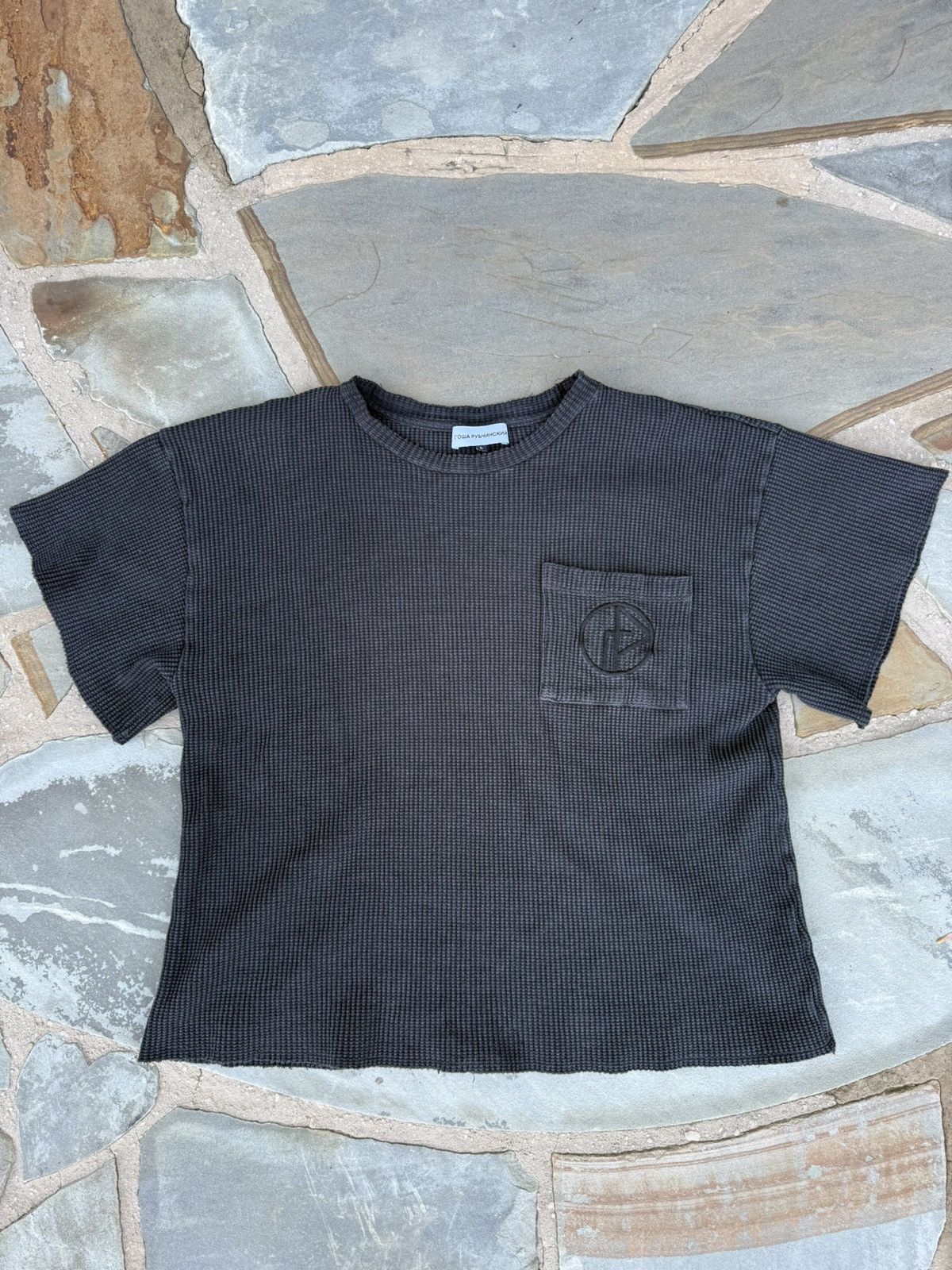 Gosha Rubchinskiy Gosha Rubchinskiy Cropped Thermal Shirt Size L/XL Size US L / EU 52-54 / 3 - 1 Thumbnail