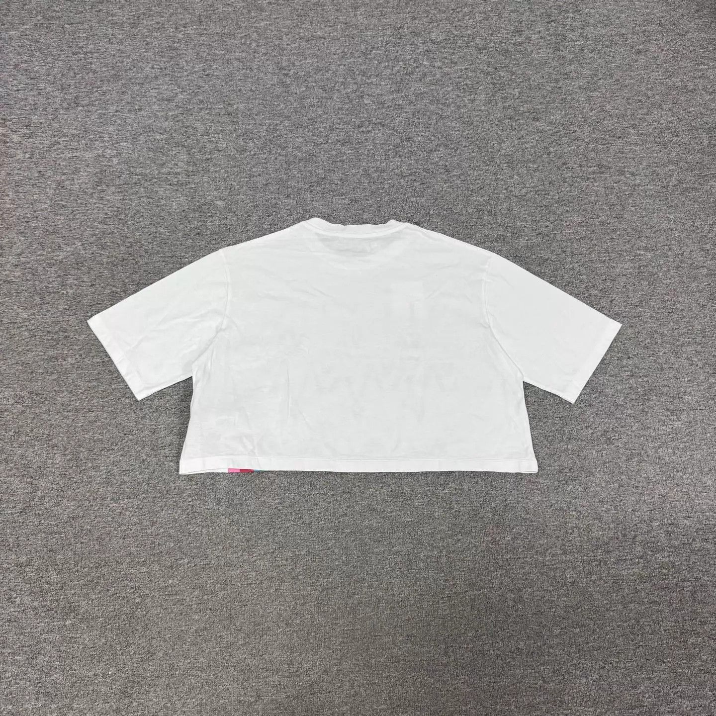 Valentino Valentino White Colorful V Logo Short Sleeve T-Shirt M Size US M / EU 48-50 / 2 - 2 Thumbnail