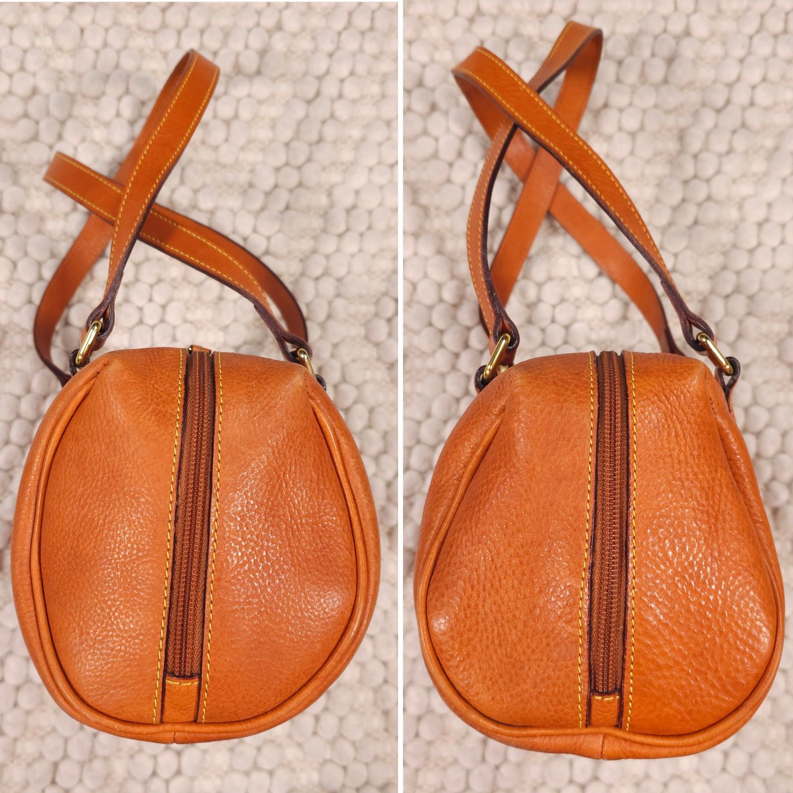 Other Vintage Bric's Leather Mini Duffle Bag Size ONE SIZE - 5 Thumbnail