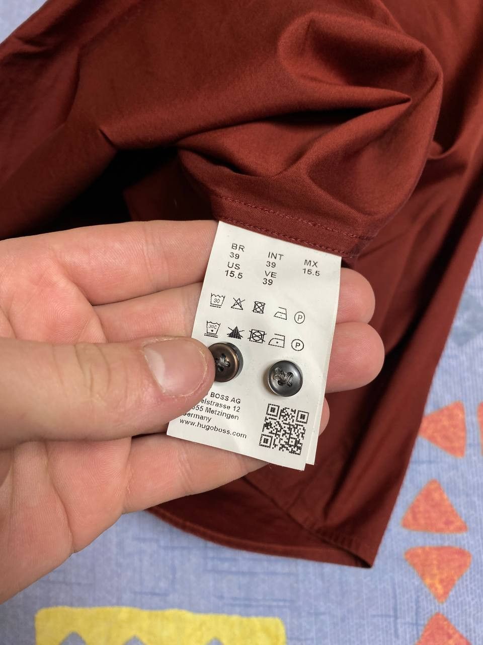 Hugo Boss Hugo Boss shirt Size US XXS / EU 40 - 14 Thumbnail