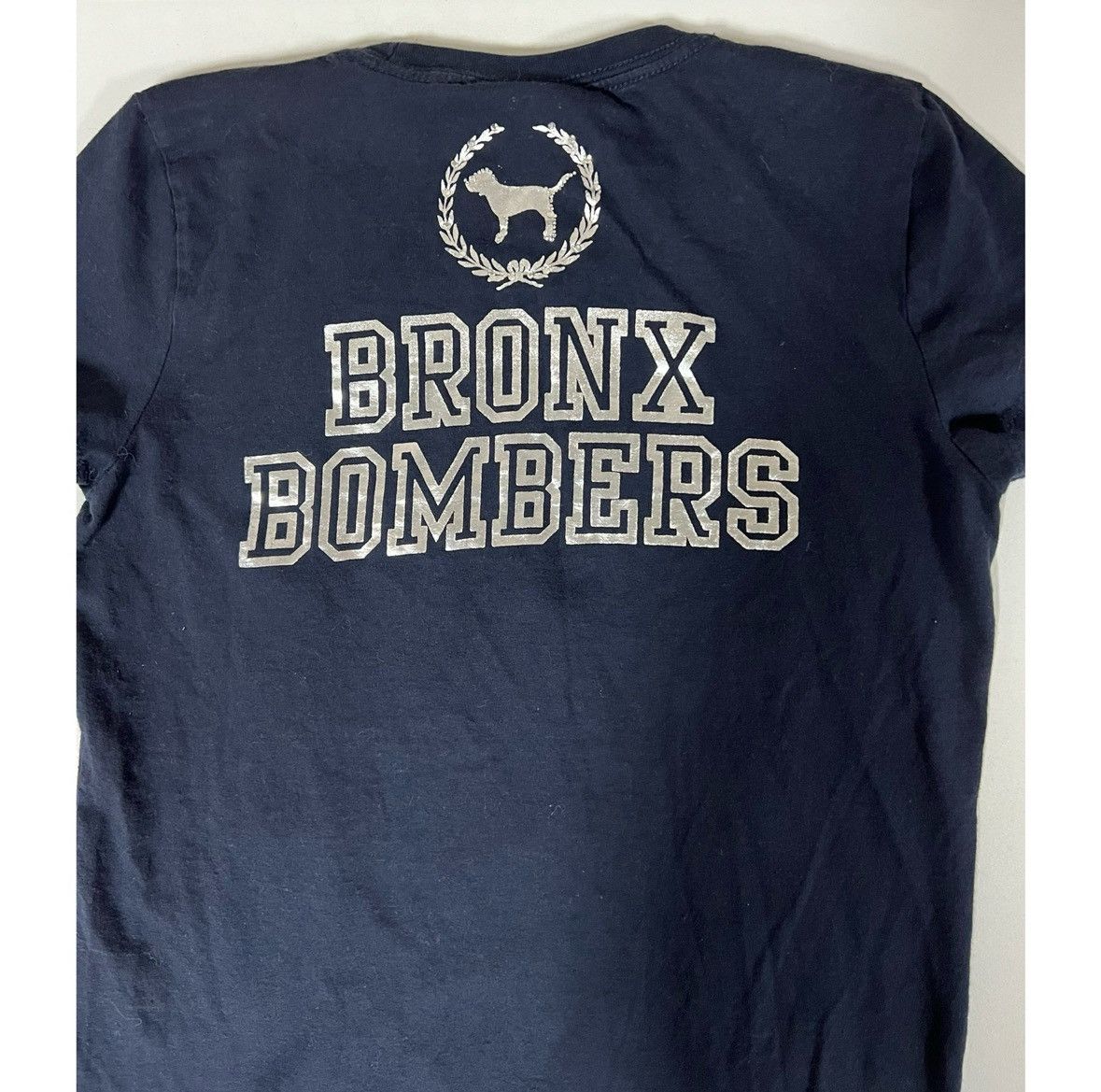 Victoria's Secret Navy Blue ‘NY Yankees: Bronx Bombers’ Shirt Top Tee Size S⚾️✨ Size S / US 4 / IT 40 - 5 Thumbnail