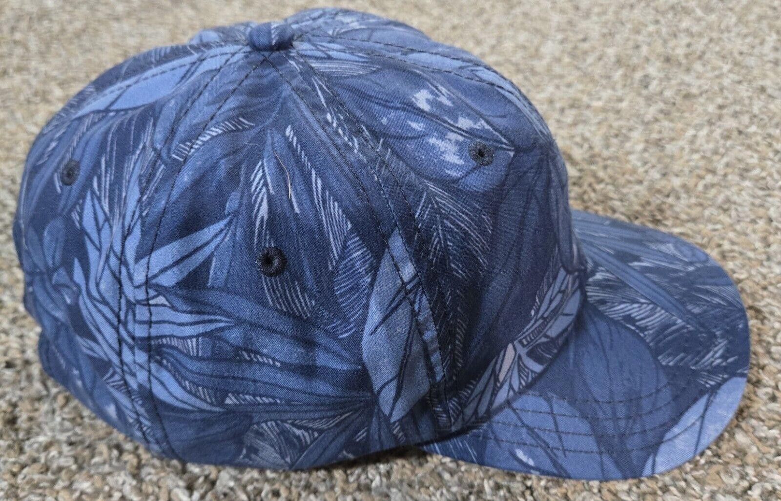 Designer Blue Hawaiian Print American Eagle Outfitters One Size Hat Size ONE SIZE - 4 Thumbnail