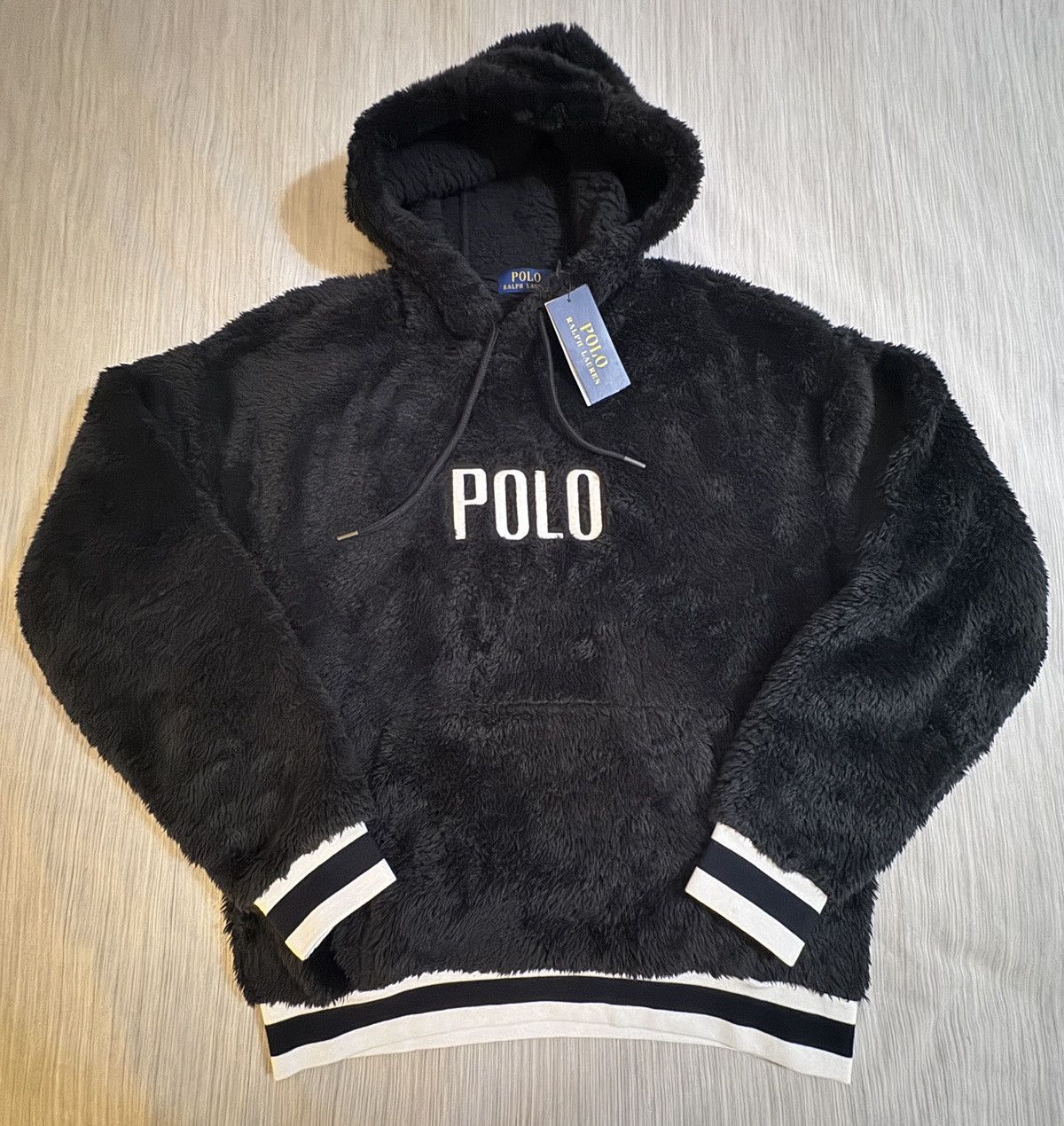 Polo Ralph Lauren Polo Ralph Lauren Logo Pile Sherpa Fleece Hoodie Size US M / EU 48-50 / 2 - 1 Thumbnail
