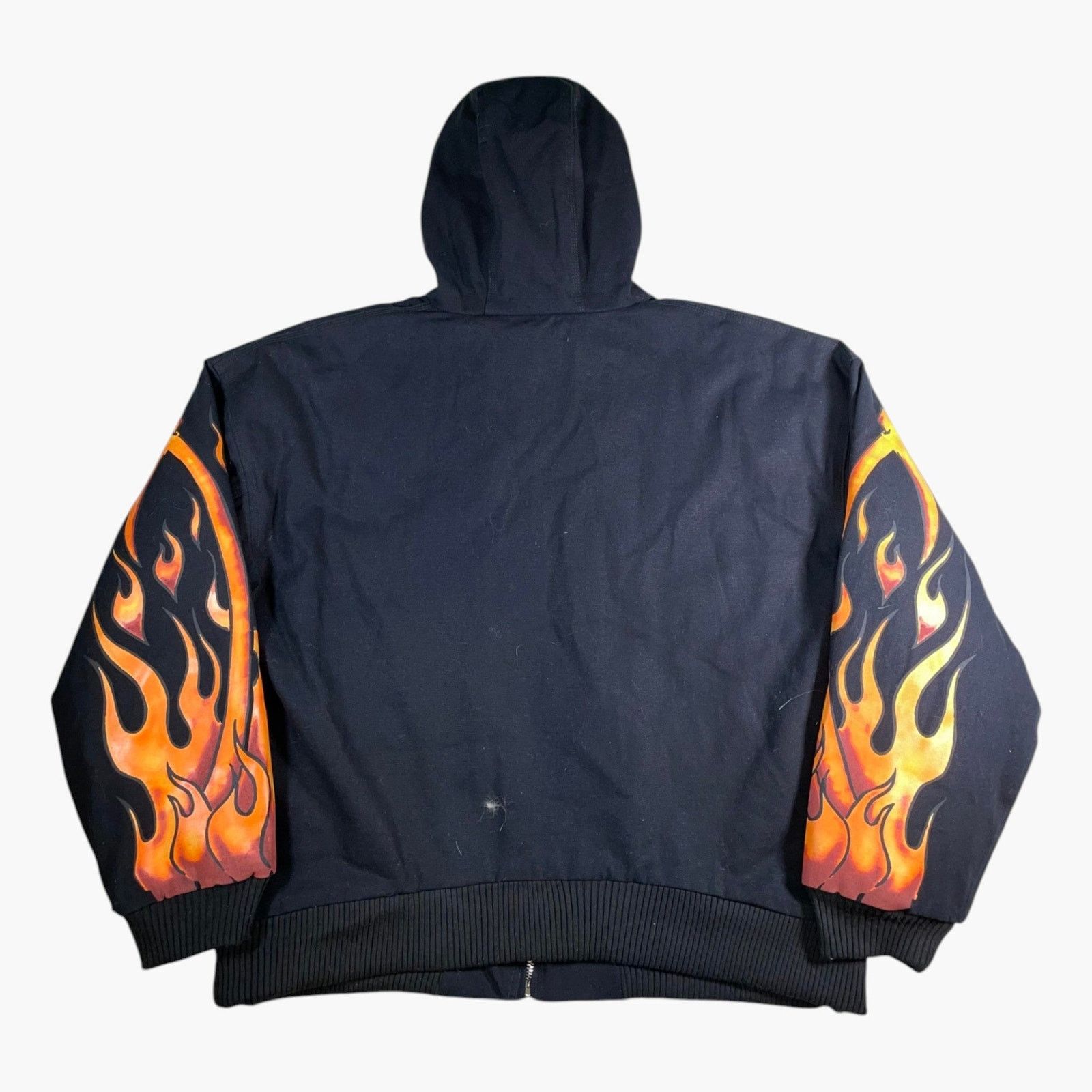 Warren Lotas Warren Lotas Carhartt Flame Black & Orange Jacket Size US L / EU 52-54 / 3 - 2 Thumbnail