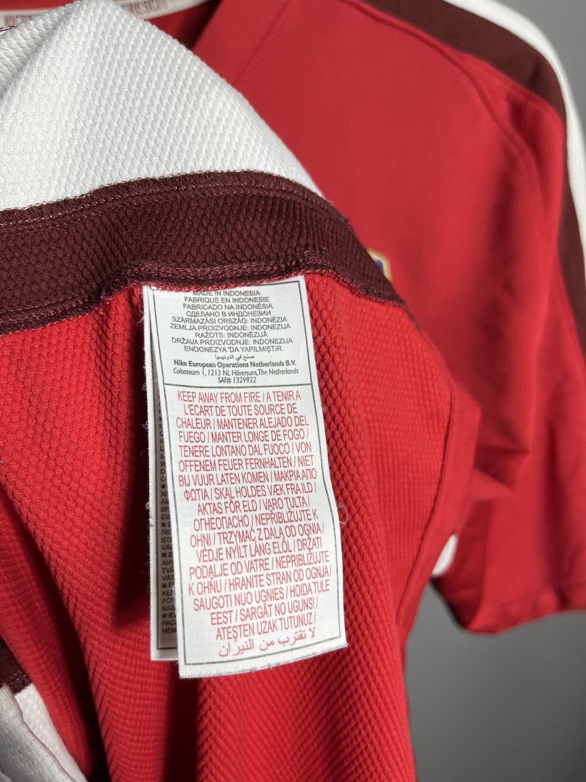 Vintage ARSENAL LONDON 2008 2010 HOME FOOTBAL SHIRT SOCCER JERSEY Size US L / EU 52-54 / 3 - 5 Thumbnail