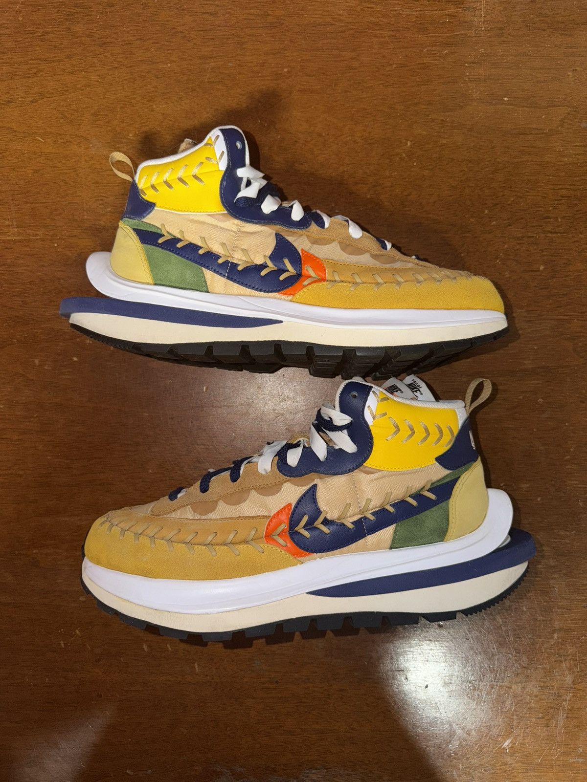 Nike × Sacai Nike Sacai X Jean Paul Gaultier X VaporWaffle Sesame size 12 Size US 12 / EU 45 - 1 Thumbnail