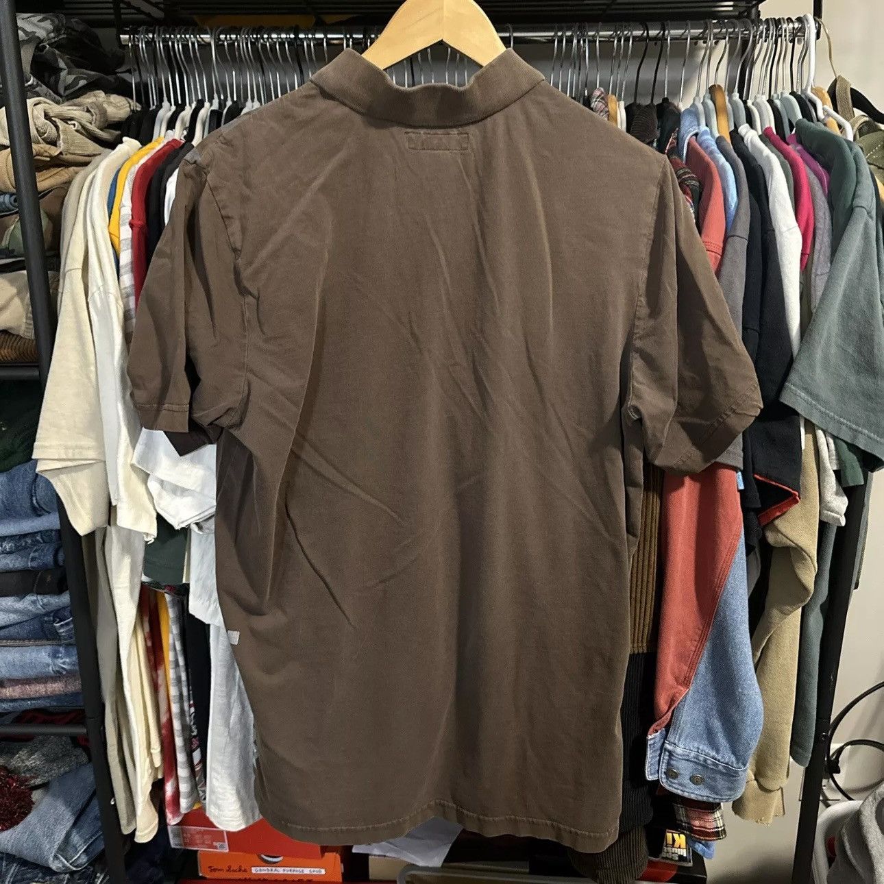 Quiksilver × Vintage Vintage Y2K Quiksilver Spellout Surf Skate Polo Shirt Large Size US L / EU 52-54 / 3 - 5 Thumbnail