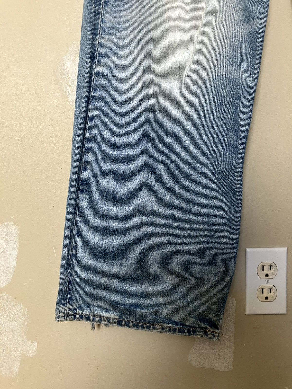 Weekday Weekday Astro Baggy Jeans Faded Blue 29/30 Size US 29 - 4 Thumbnail