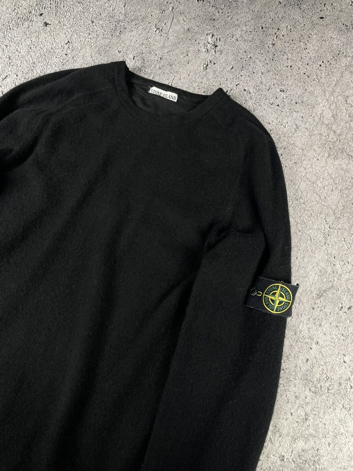 C.P. Company × Stone Island Vintage 00s Stone Island Lana Wool Knit Size US L / EU 52-54 / 3 - 2 Thumbnail