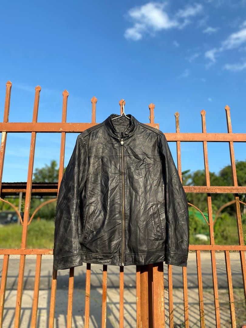 Genuine Leather × Vintage Vintage🔥 Lonino Lamborghini Leather Jacket Size US M / EU 48-50 / 2 - 1 Thumbnail