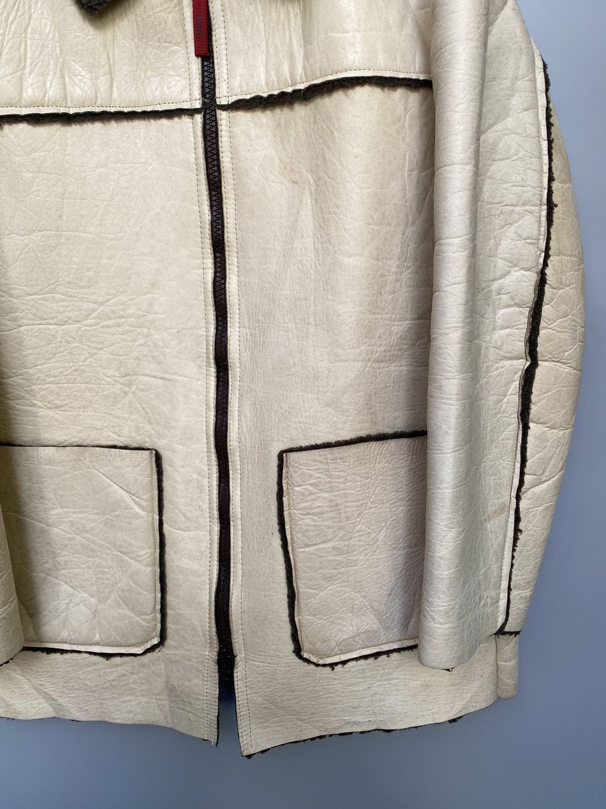 20471120 × Hysteric Glamour × Japanese Brand Archive 291295 Homme Shearling Leather Jacket Size US M / EU 48-50 / 2 - 5 Thumbnail