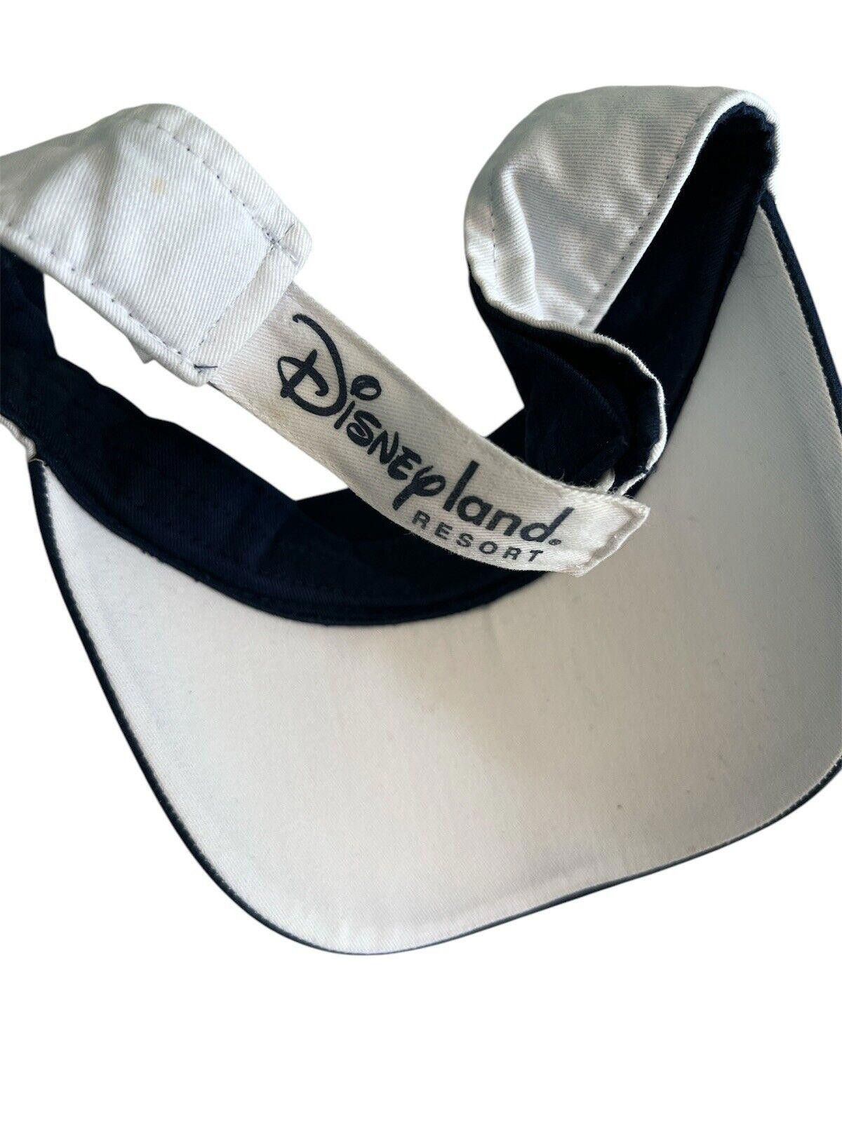 Disney Disney World White Mickey Mouse Visor Hat Adult Embroidered Size ONE SIZE - 4 Thumbnail