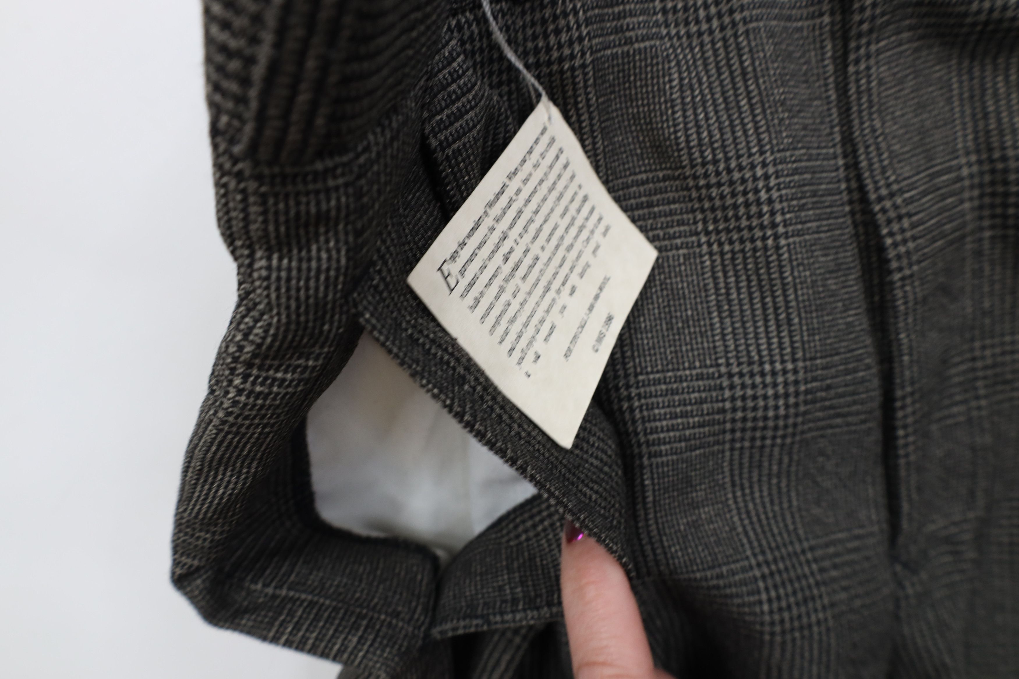 Vintage Deadstock Vintage 90s Streetwear Knit Wide Leg Chino Pants Size US 32 / EU 48 - 8 Thumbnail