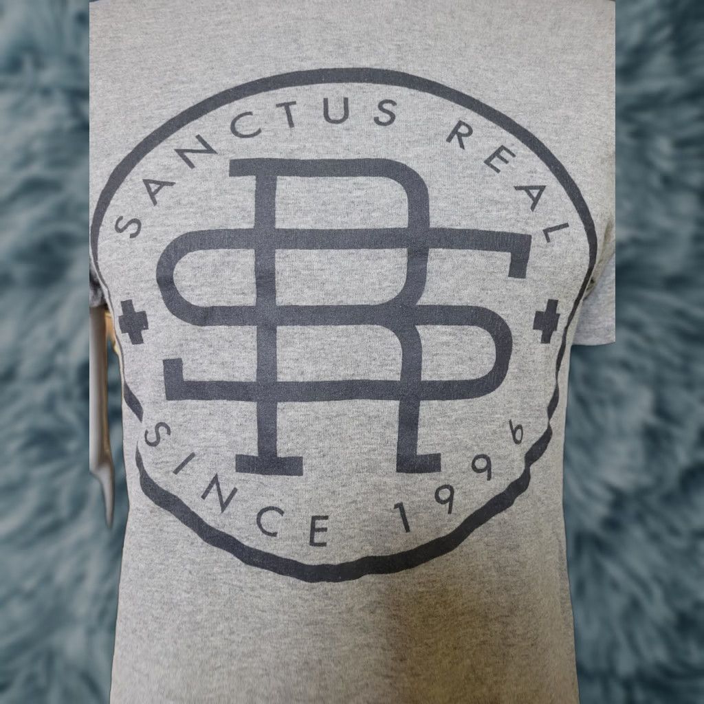 Vintage Sanctus Real T Shirt Medium Gray Crew Neck Short Sleeve Graphic Tee Men Band Logo 00s Music Christian Emo Nice Toledo OH Size US M / EU 48-50 / 2 - 1 Thumbnail