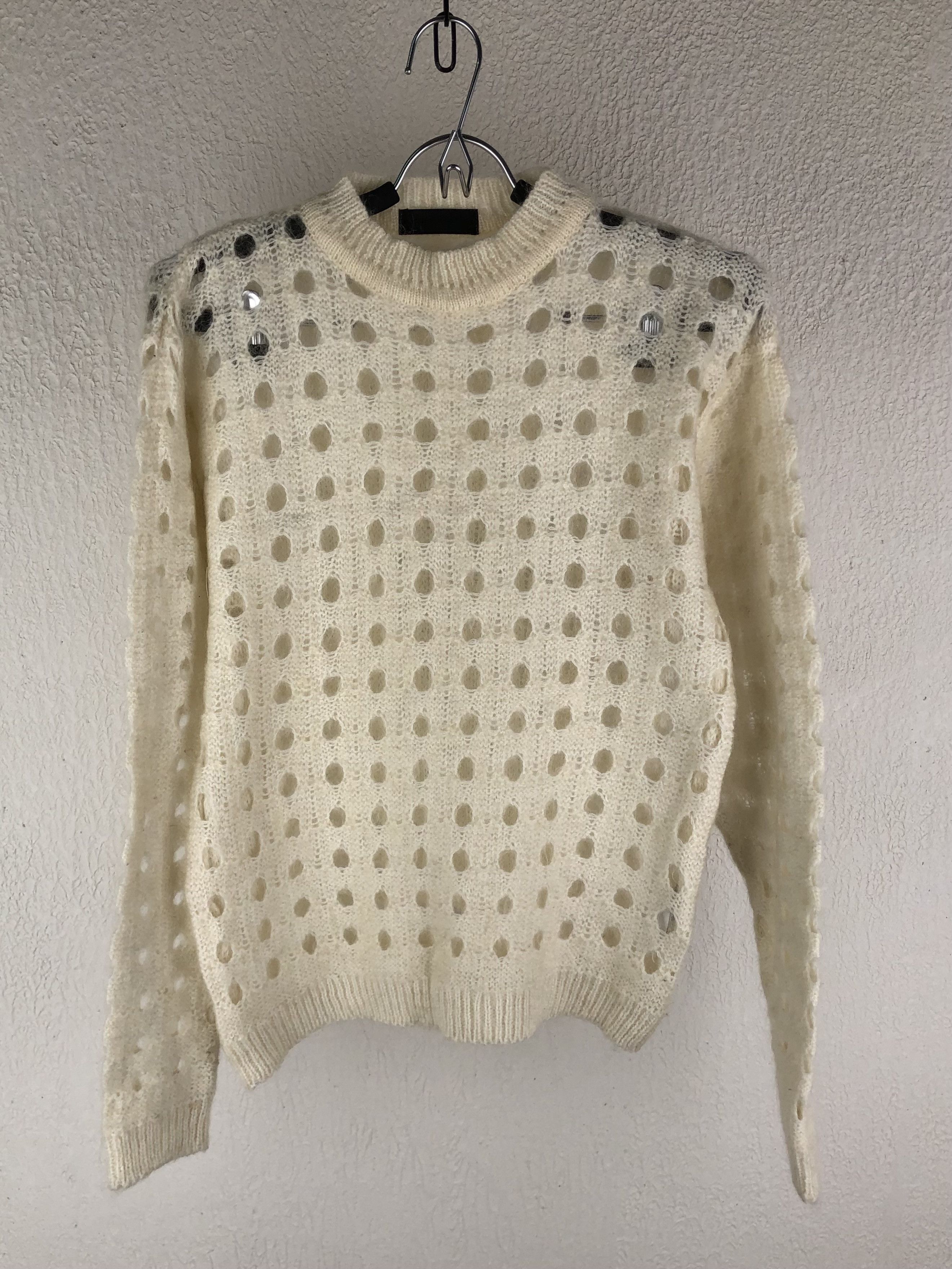Alexander McQueen Alexandr McQueen Mesh Sweater | Grailed