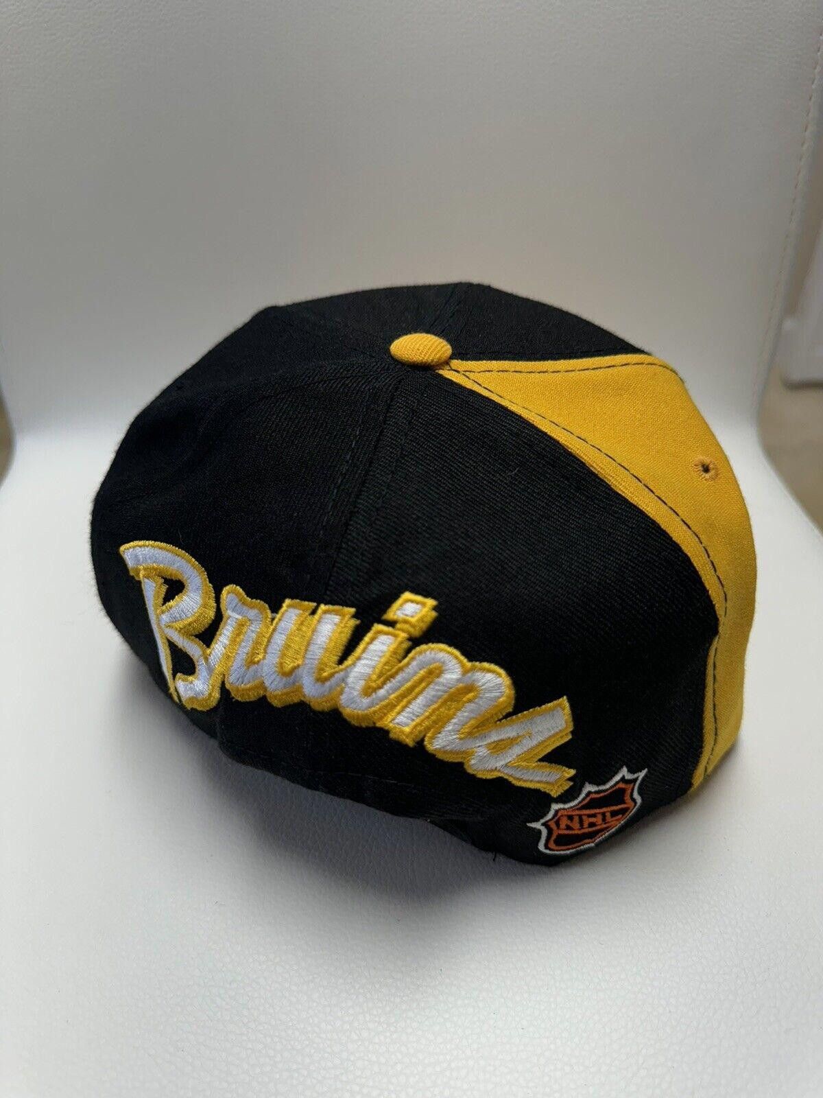 Sports Specialties × Vintage Vintage NHL Boston Bruins Sports Specialties Script Wool Hat Size ONE SIZE - 5 Thumbnail