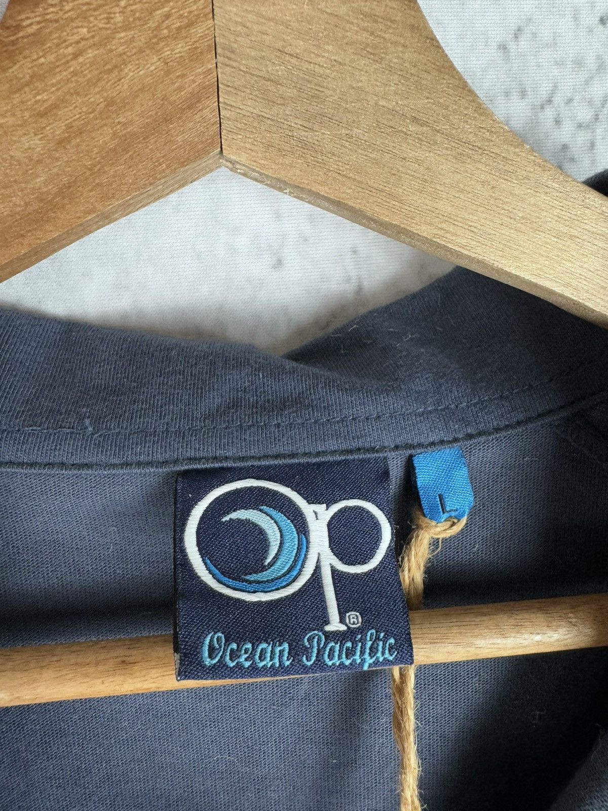 Ocean Pacific Vintage 90s Ocean Pacific Striped All Over Print Polo Shirt Size US L / EU 52-54 / 3 - 3 Thumbnail