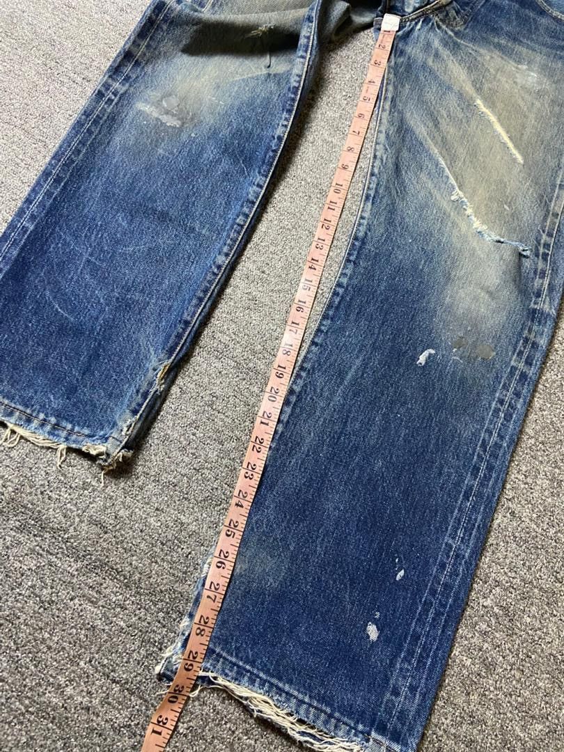 Levi's Levis Strauss Co. Distressed Denim Ripped Jeans (135) Size US 30 / EU 46 - 9 Thumbnail