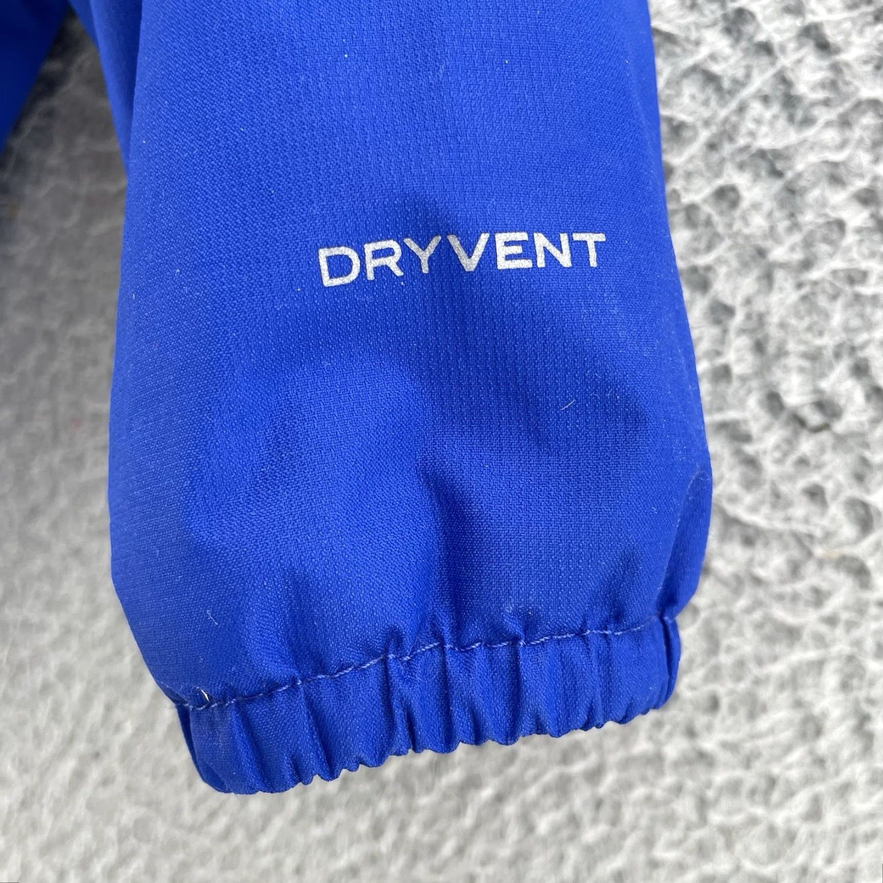 The North Face Dryvent Jacket Kids 6-12 M Blue Unisex Puffer Sherpa Lined Waterproof