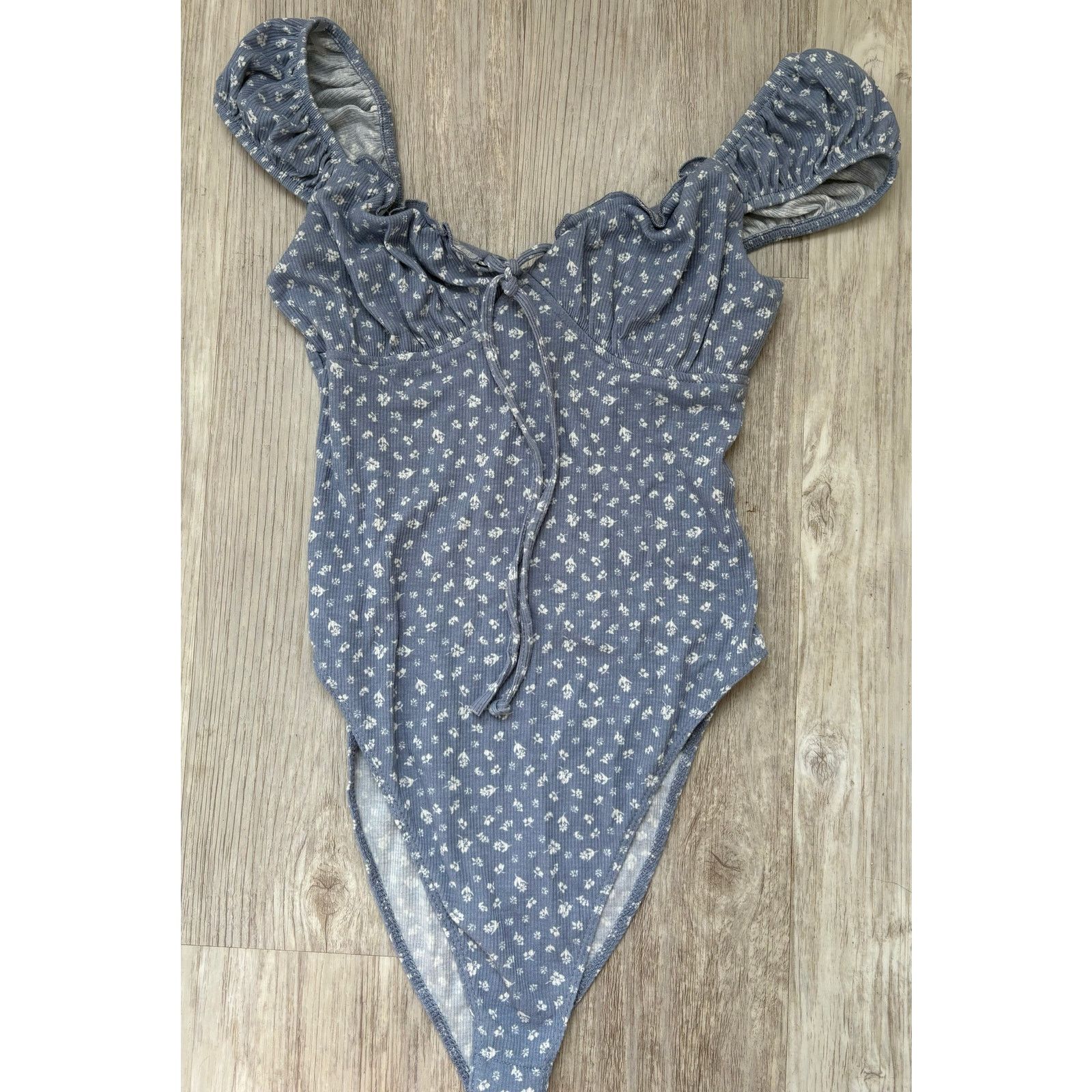 Other Wild Fable | Women's Ditzy Floral Bodysuit | Extra Small Size 22" - 1 Thumbnail