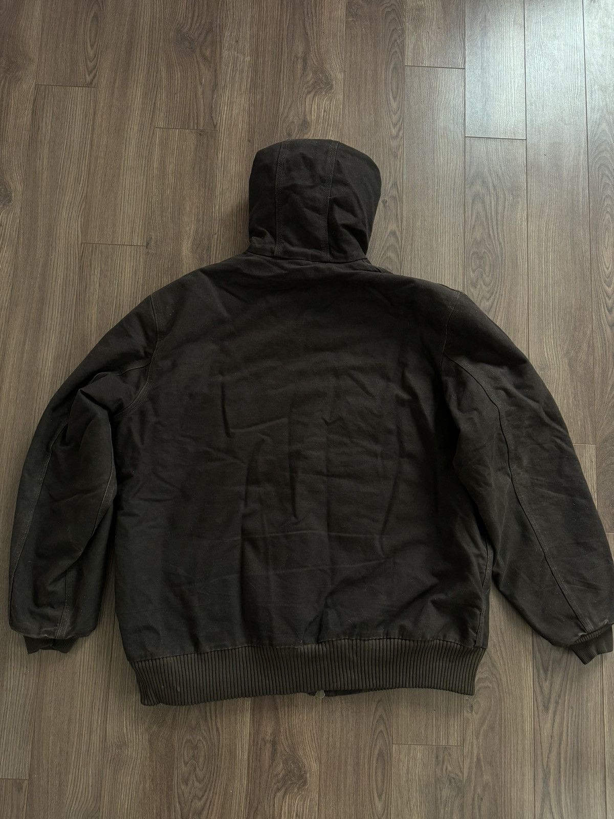 Carhartt Carhartt J130 Dark brown quilted flannel jacket coat Size US XL / EU 56 / 4 - 7 Thumbnail