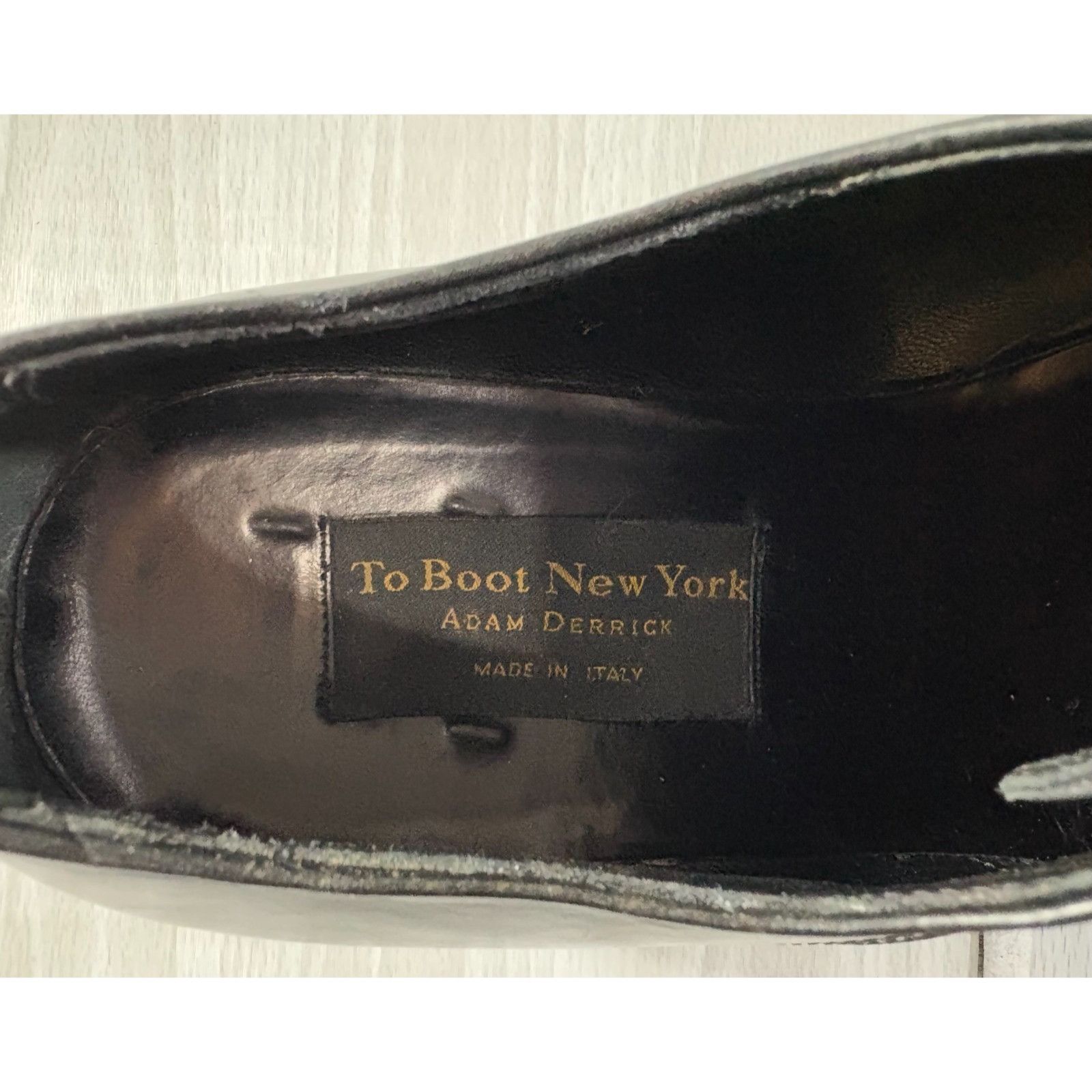 To Boot New York To Boot New York Adam Derrick Leather Square Toe Oxfords sho Size US 12 / EU 45 - 9 Thumbnail