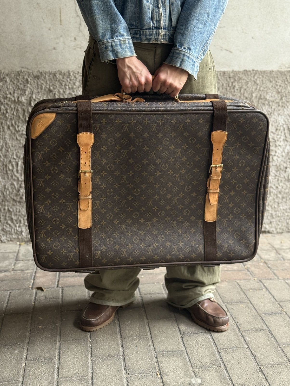 Louis Vuitton Louis Vuitton Satellite 70 Suitcase Luggage Size ONE SIZE - 3 Thumbnail