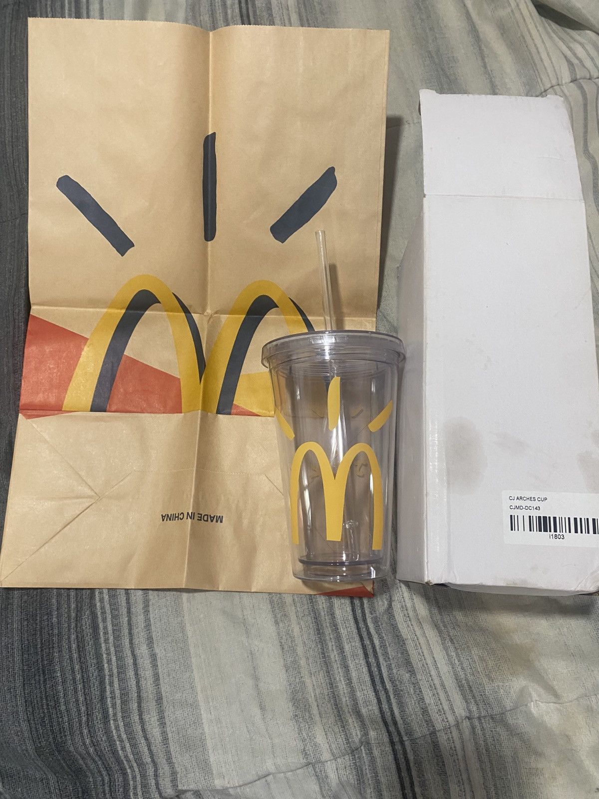 Travis Scott Cactus Jack x McDonald’s CJ Arches Cup w/ Bag Size ONE SIZE - 2 Thumbnail