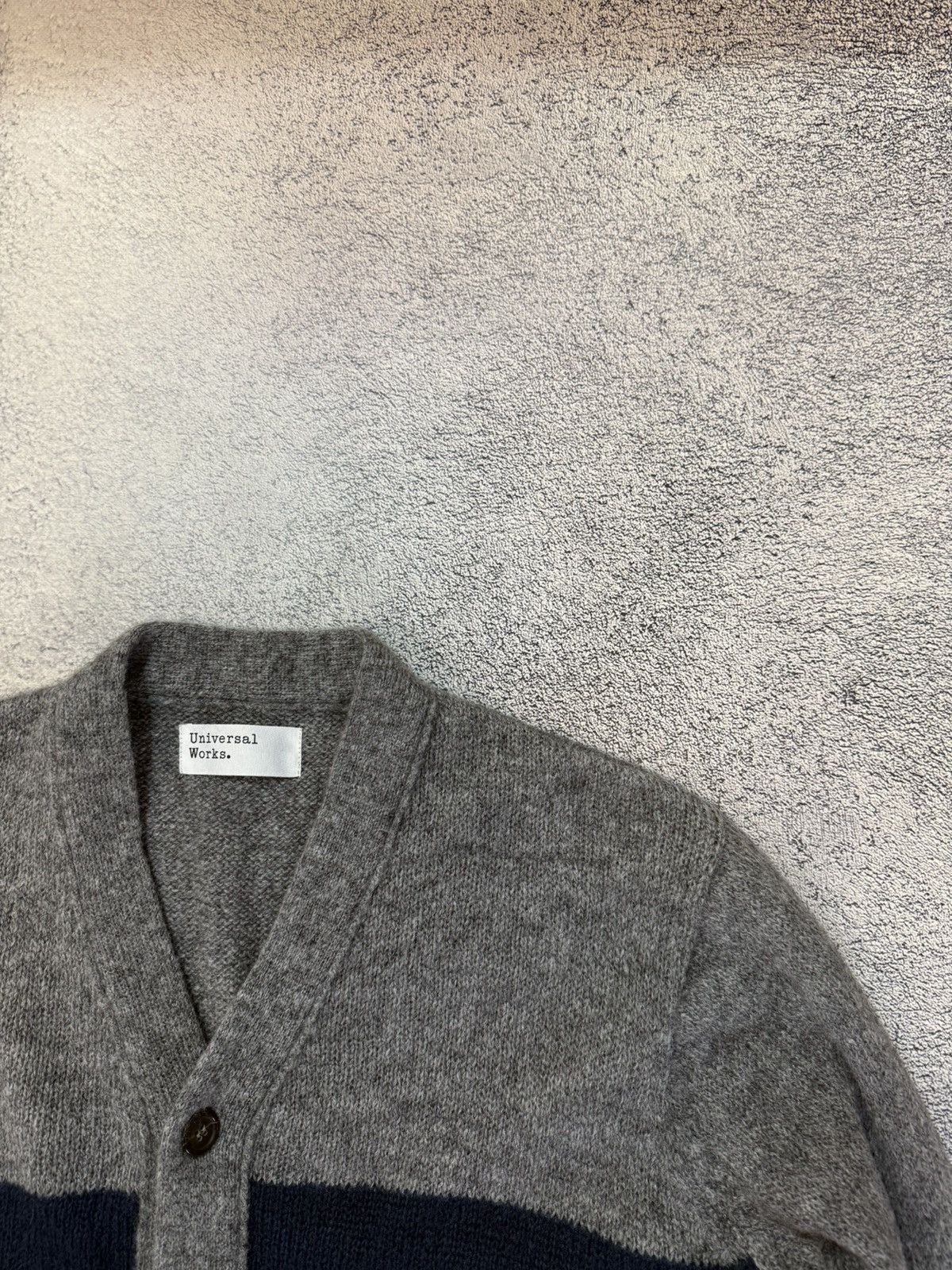 Universal Works Universal Works Mohair Cardigan Men L V-Neck Knit Sweater Size US L / EU 52-54 / 3 - 14 Thumbnail