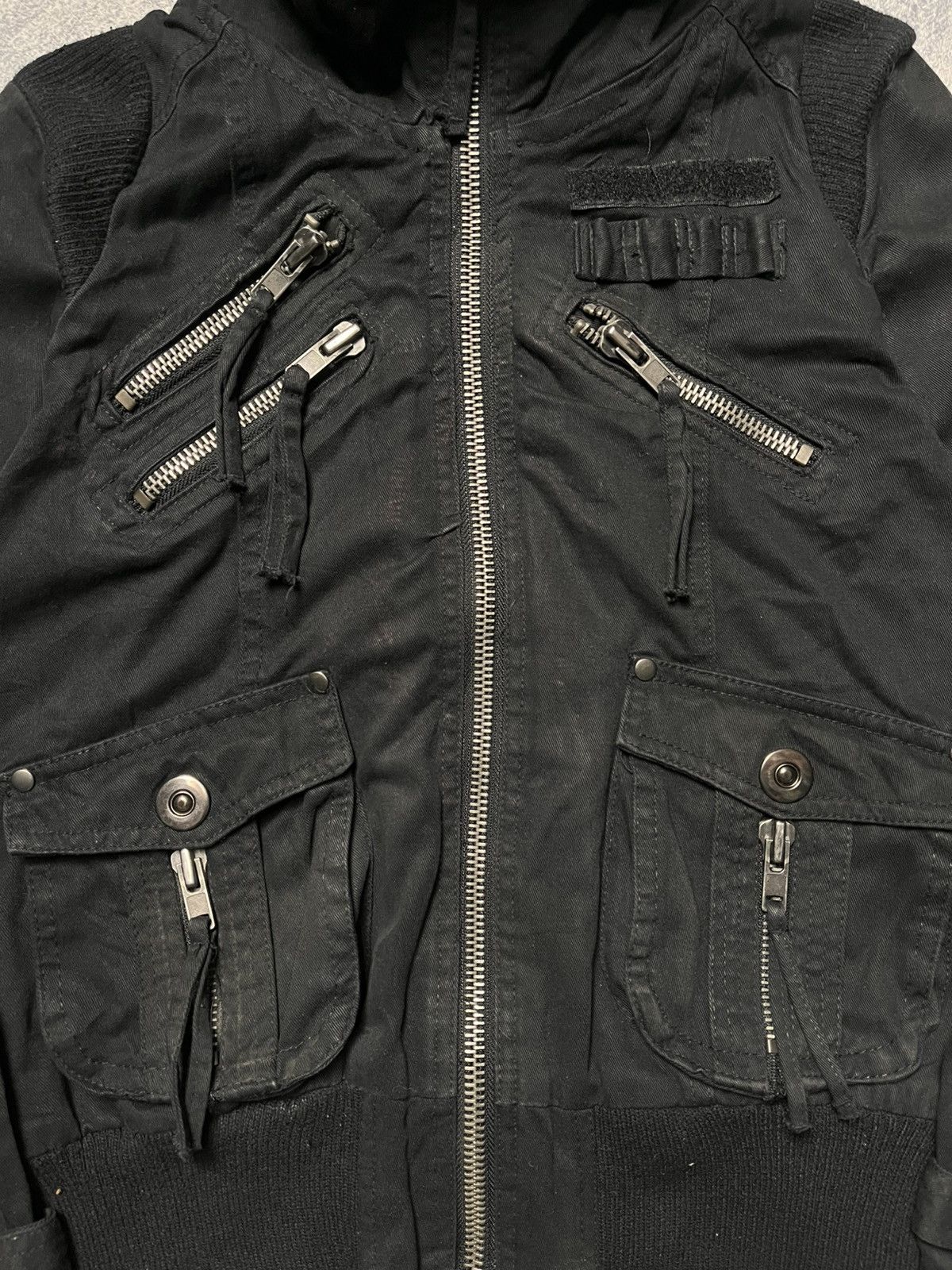 Le Grande Bleu (L.G.B.) Bondage Jacket Double Zipper CRYX LGB Style Size US S / EU 44-46 / 1 - 6 Thumbnail