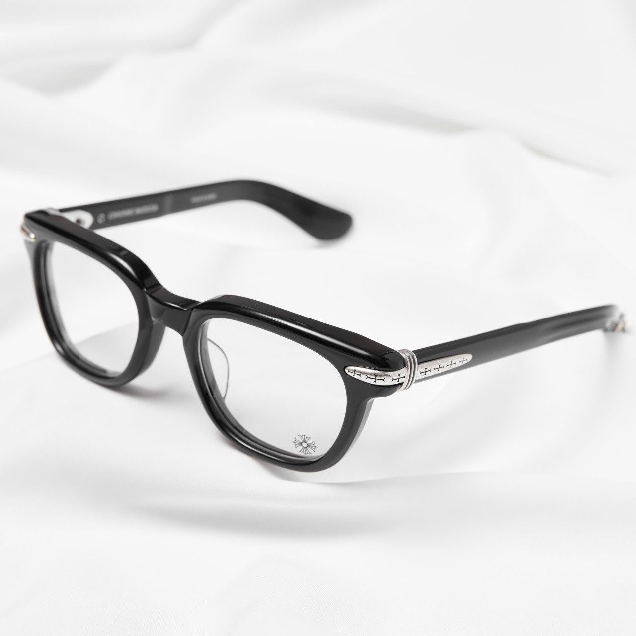 Chrome Hearts CHROME HEARTS DRIPPIN BLACK GLASSES Size ONE SIZE - 2 Thumbnail
