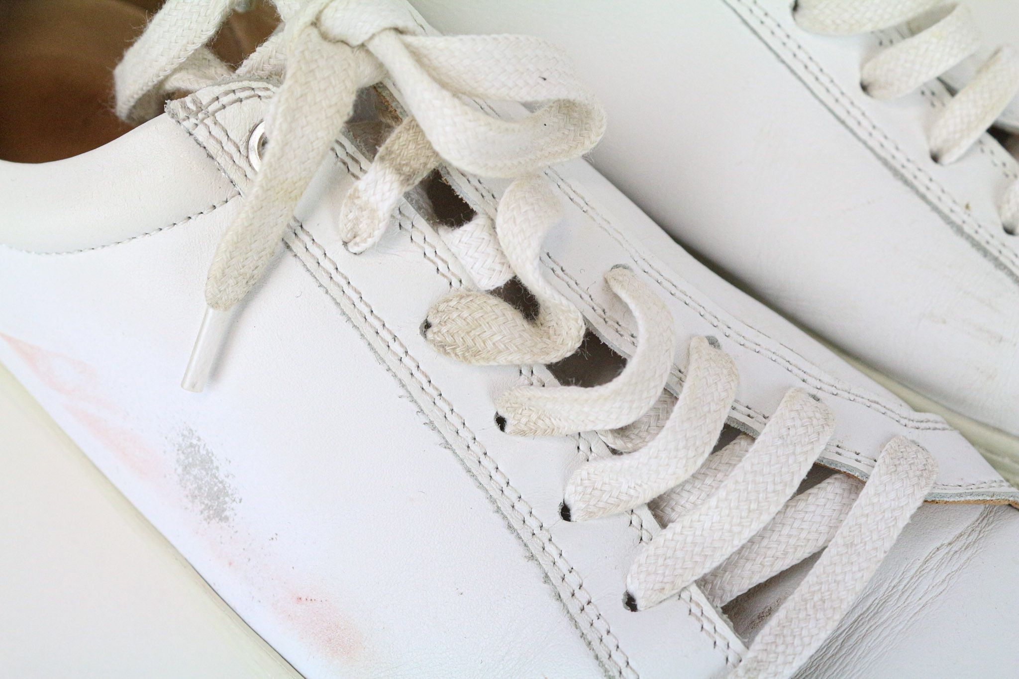 Suitsupply EU41 White Leather Low-Top Sneakers 74684 Size US 8 / EU 41 - 13 Thumbnail