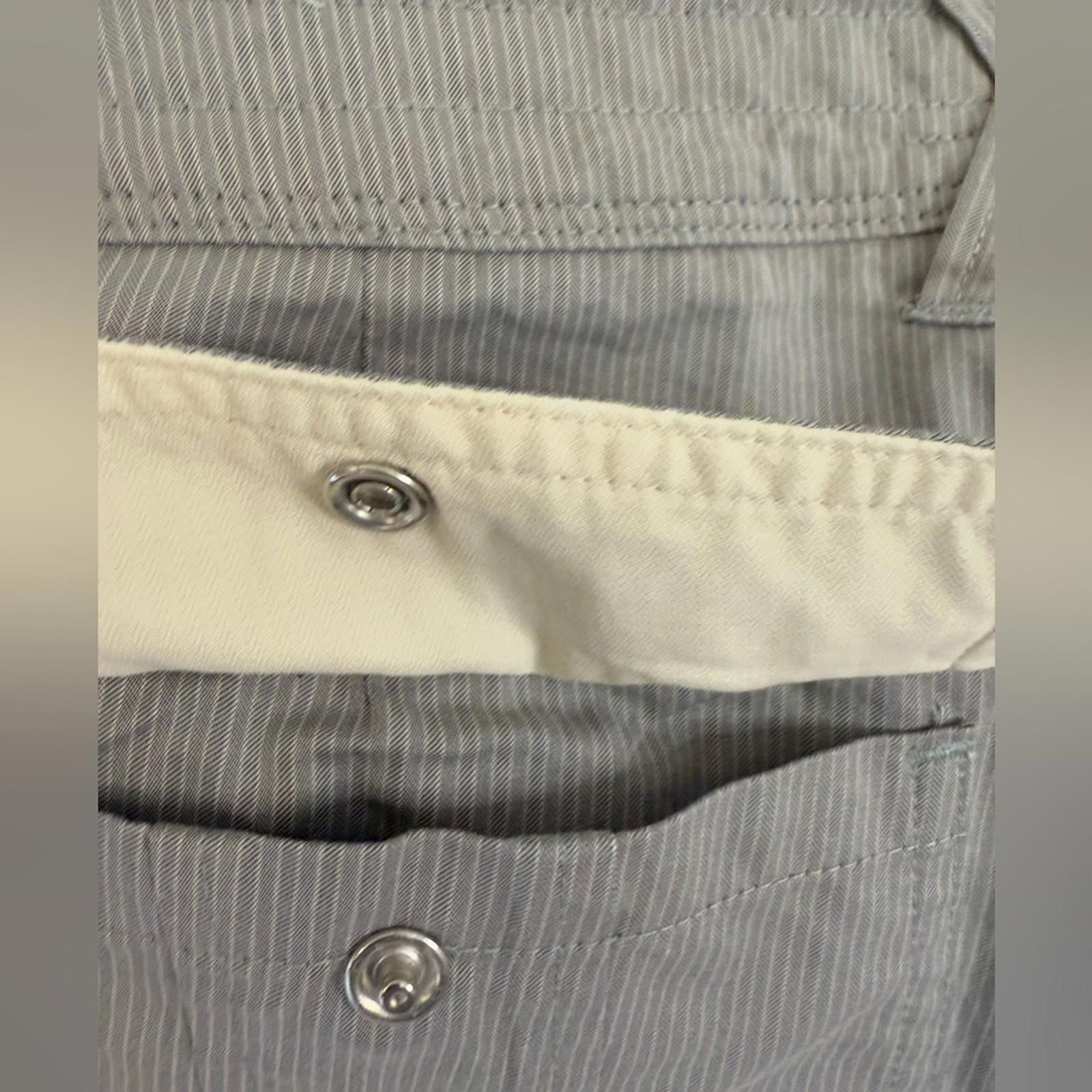 Other Horny Toad gray & white striped chino golf shorts 30” waist Size US 30 / EU 46 - 5 Thumbnail