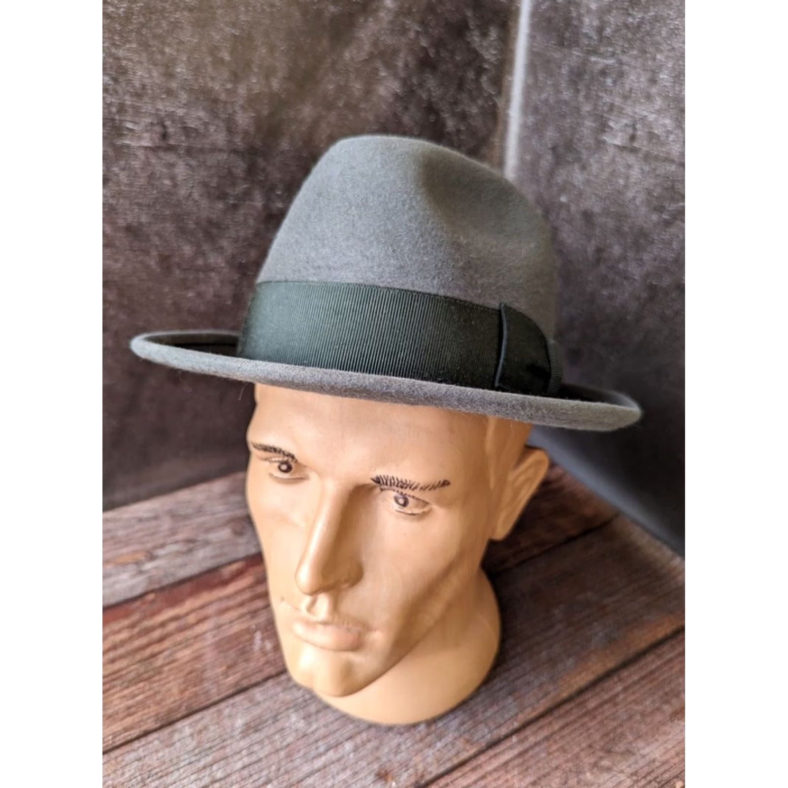 Vintage VINTAGE Botta Switzerland Fedora Hat gray size 55 Mens Womens? Size ONE SIZE - 3 Thumbnail
