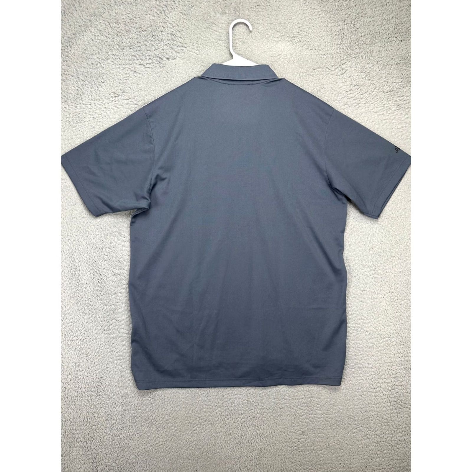 Adidas Adidas Golf Polo Shirt Mens Large Climalite Grey Short Sleeve Rugby Adult Athletic NEW Size US L / EU 52-54 / 3 - 4 Thumbnail