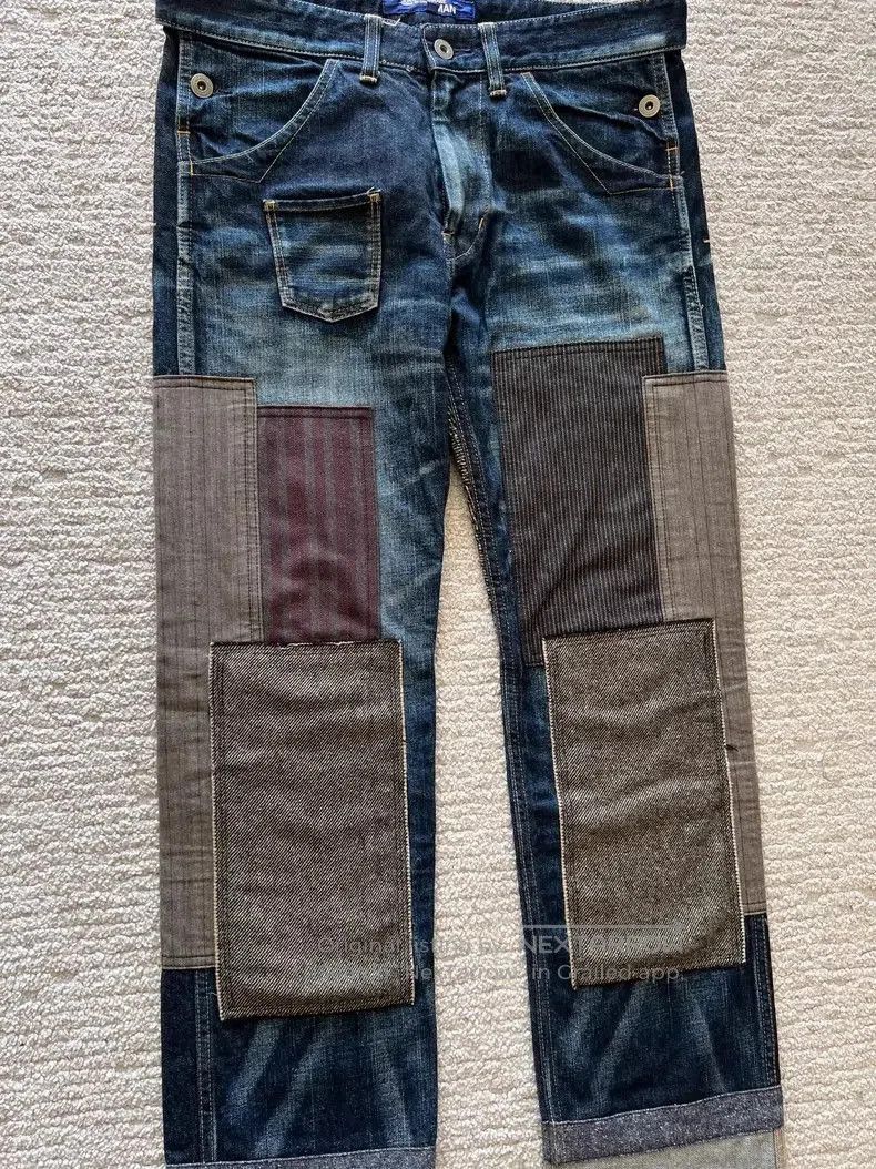 Junya Watanabe JUNYA WATANABE Patchwork Denim Jeans. Size US 26 / EU 42 - 3 Thumbnail