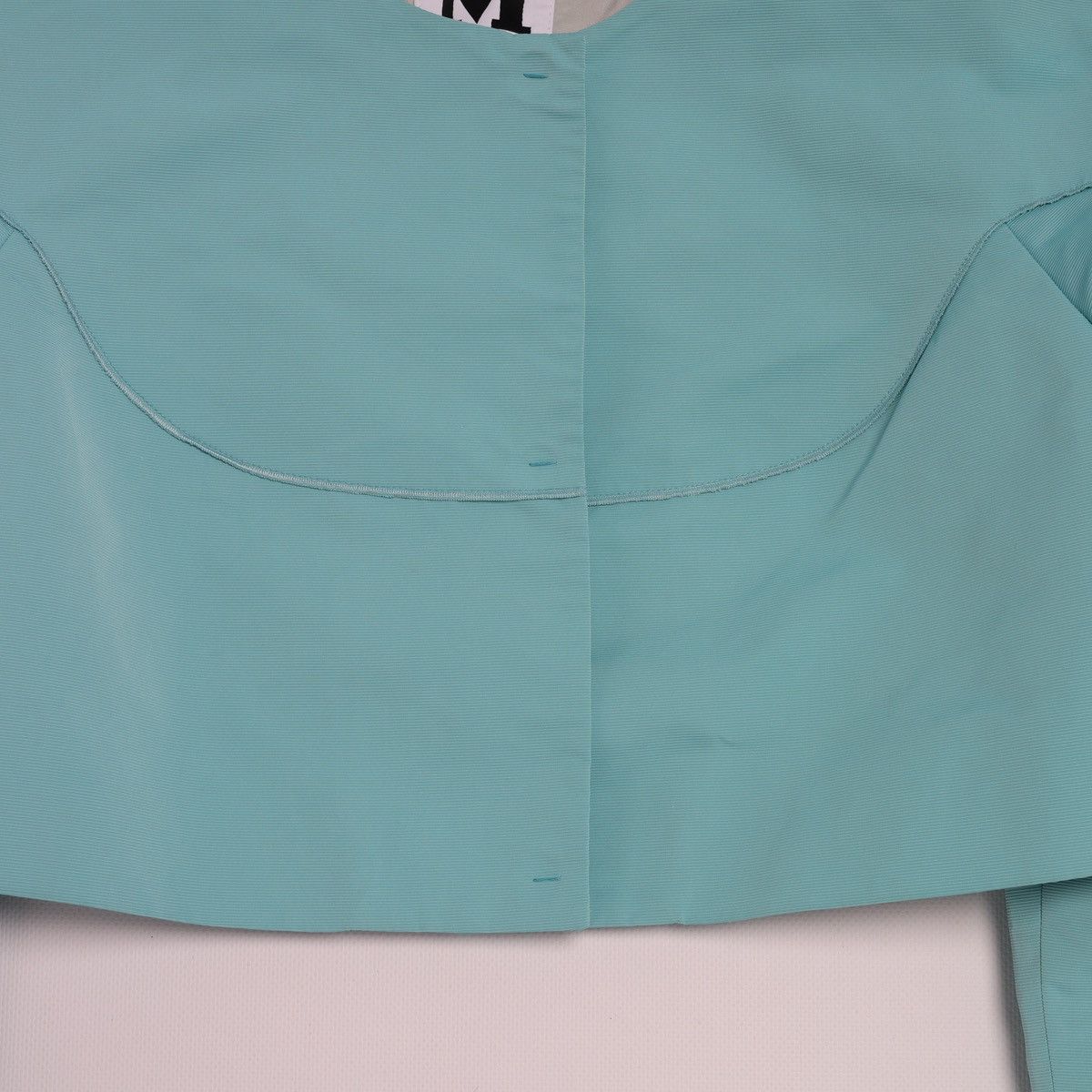 Missoni Missoni Crop Jacket Blazer Sky Blue Polyester Size S / US 4 / IT 40 - 7 Thumbnail