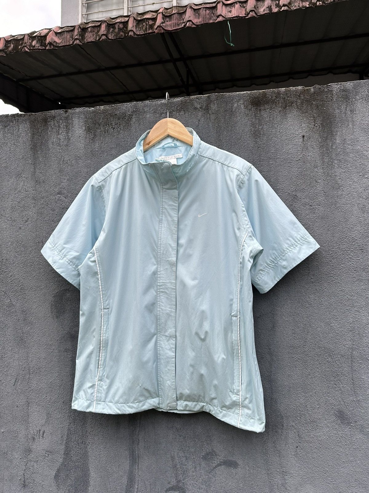 Nike Golf Small Swoosh Short Sleeves Zipper Jacket