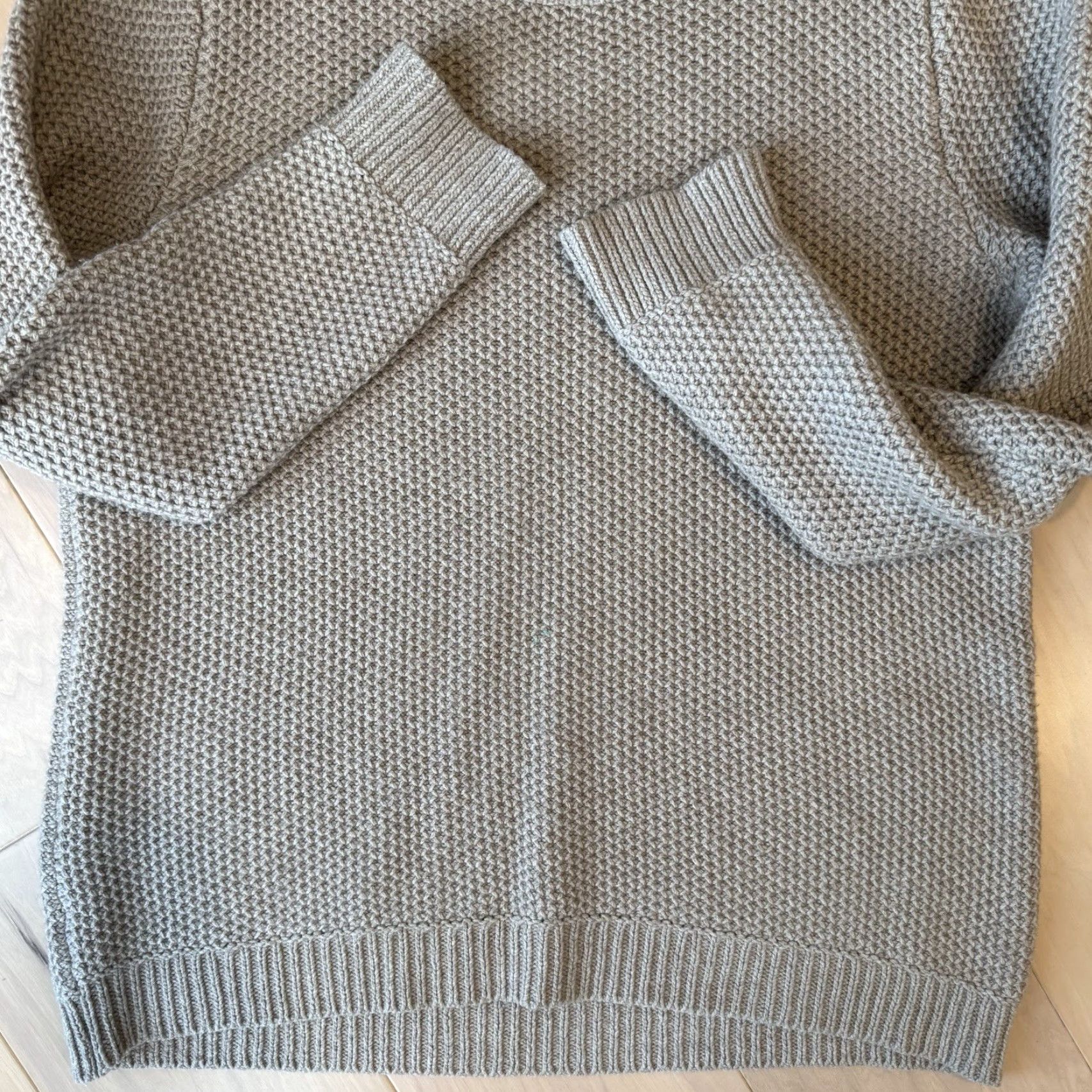 Outerknown Outerknown Eastbank Crew XL Beige Wool Blend Pullover Sweater Minimalist Winter Men Size US XL / EU 56 / 4 - 6 Thumbnail