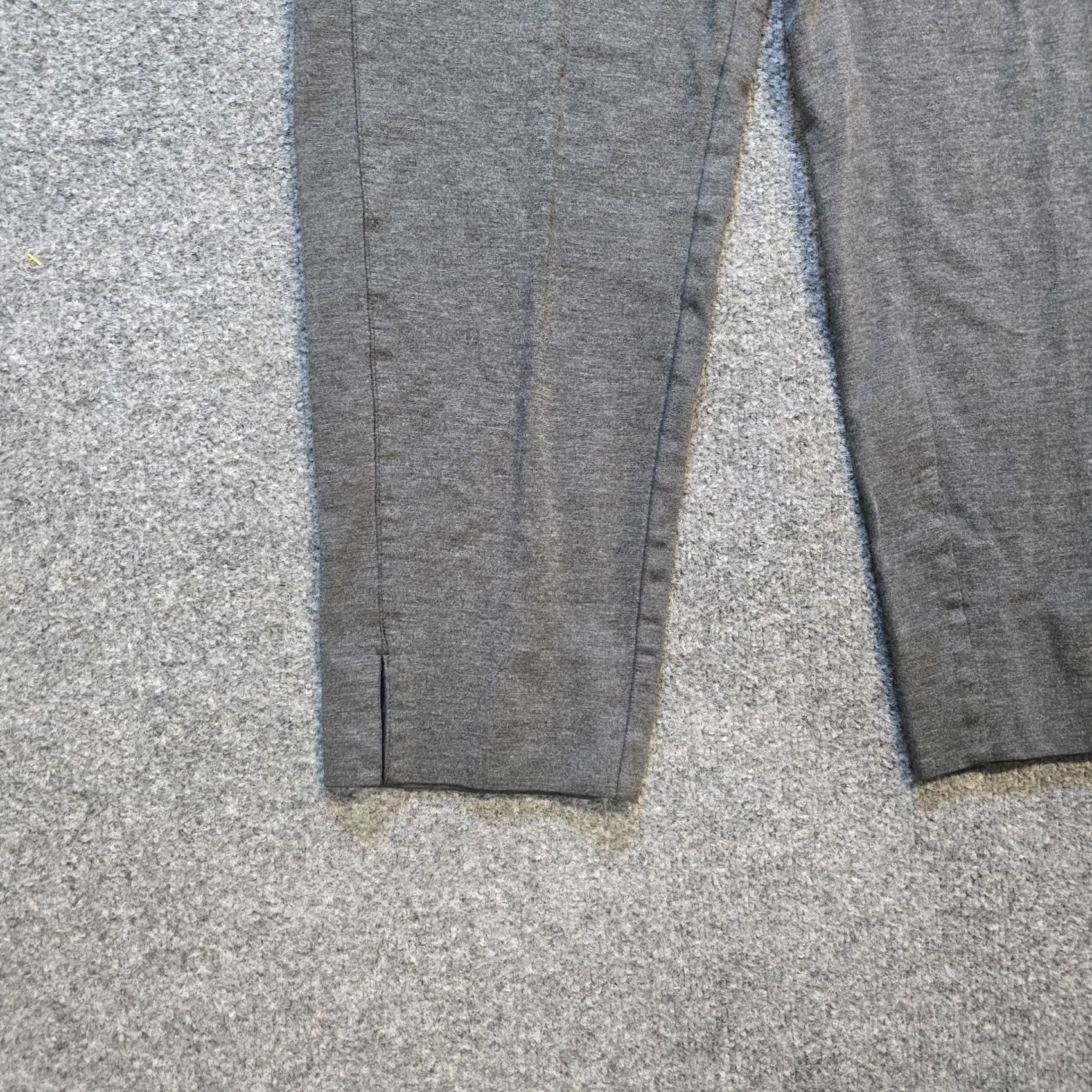 J. Jill J Jill Pant Womens XL Gray Ponte Slim Leg Elastic Waist Stretchy Casual Basic Mens? Size 25" / US 0 / IT 36 - 4 Thumbnail