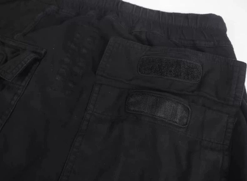 Rick Owens Rick Owens size xs SS16 black cropped pants with low crotch Size US 28 / EU 44 - 4 Thumbnail
