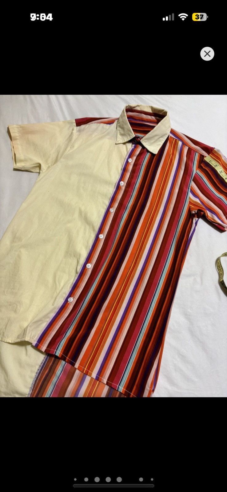Vintage ***FINAL DROP***RARE 90s COLOUR BLOCK BUTTON UP S-M Size US M / EU 48-50 / 2 - 10 Thumbnail