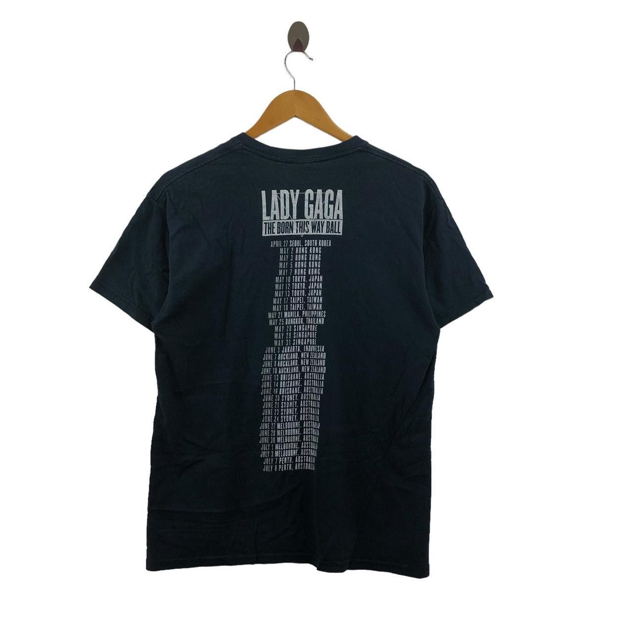 Band Tees LADY GAGA 2011 The Born This Way Ball Asia Tour Tee Shirt Size M / US 6-8 / IT 42-44 - 2 Thumbnail