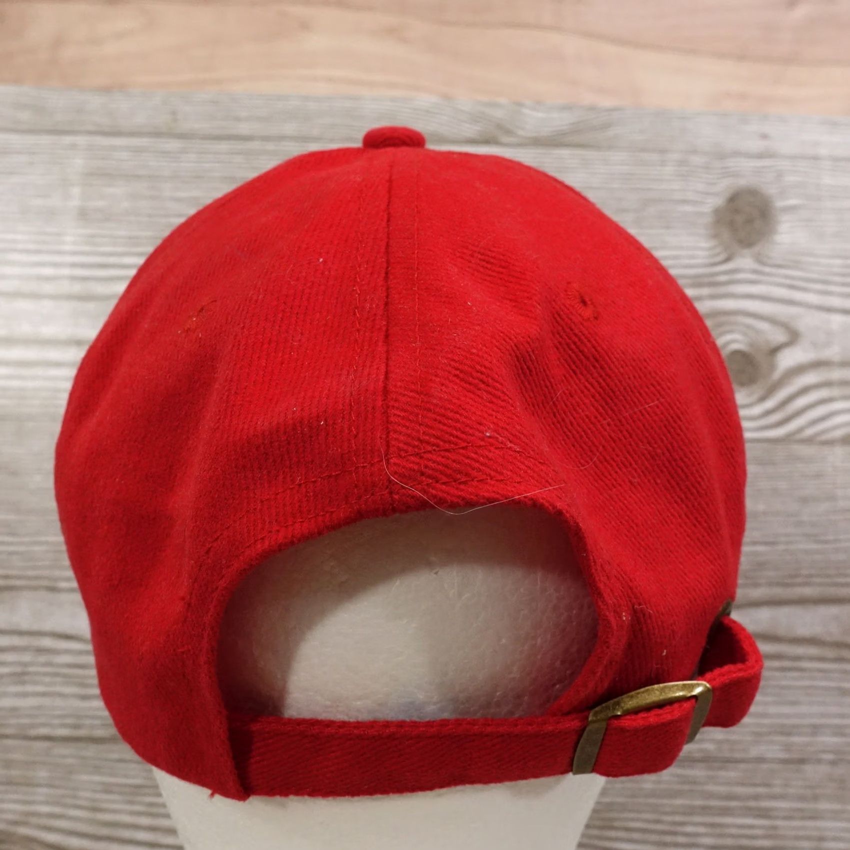 Logo 7 TGI FRIDAY'S LOGO WORK EMPLOYEE BAR & GRILL BASEBALL HAT CAP RED Size ONE SIZE - 5 Thumbnail