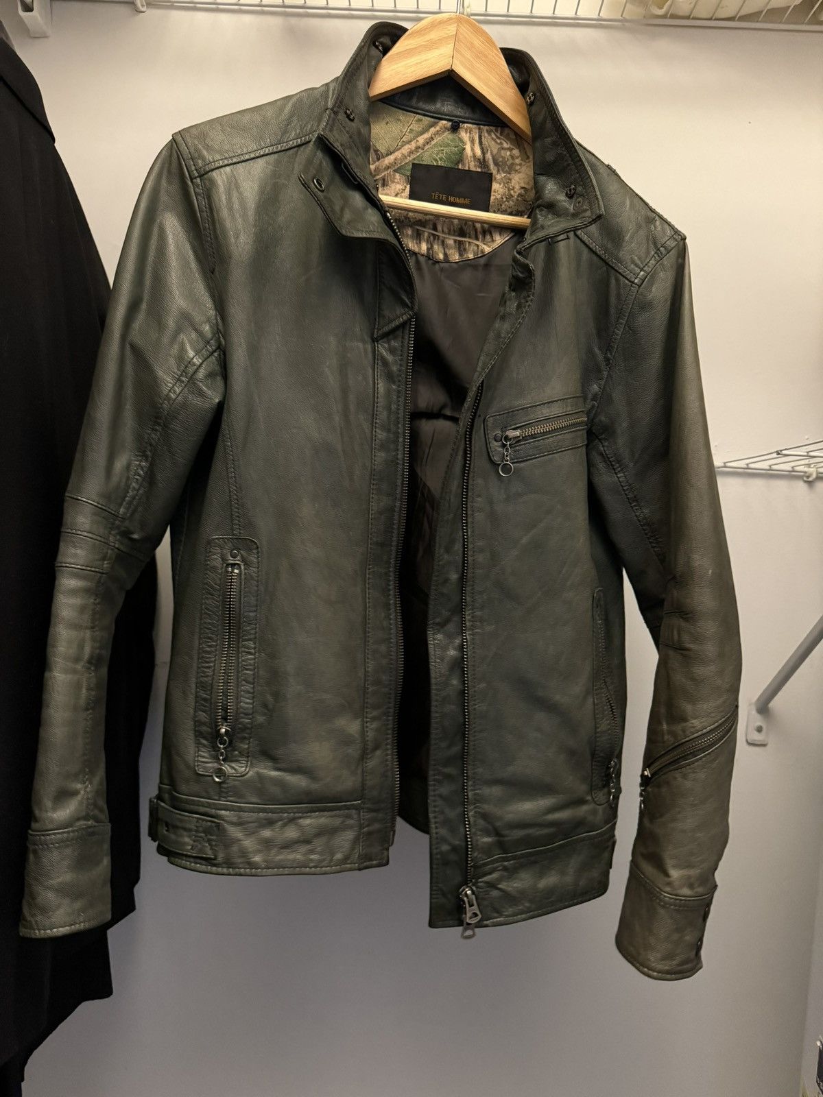 Men's Tete Homme Leather Jackets | Grailed