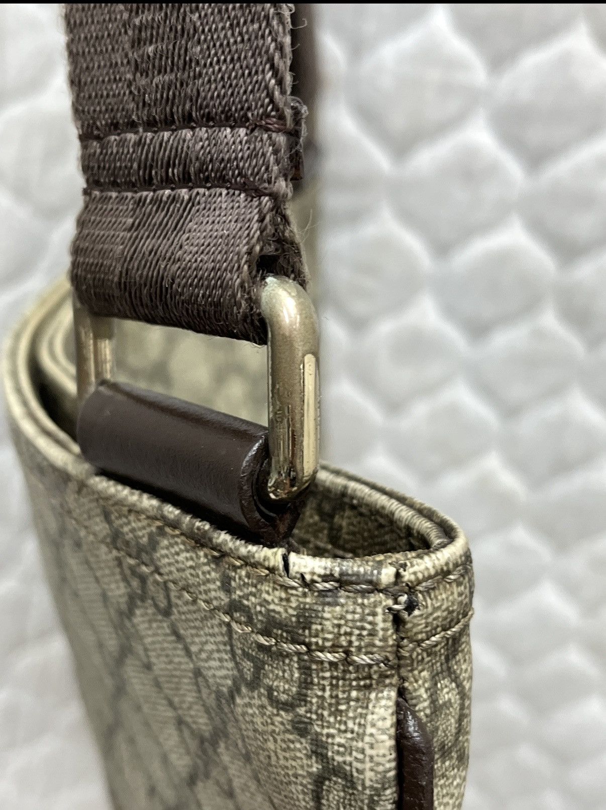 Gucci 🔥🔥🔥AUTHENTIC VINTAGE GUCCI MONOGRAM BAG Size ONE SIZE - 12 Thumbnail