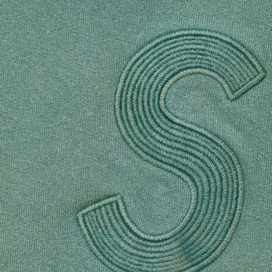 Supreme 2023 OVERDYED S LOGO HOODED SWEATSHiRT MiDWEiGHT FLEECE Size US XXL / EU 58 / 5 - 16 Thumbnail